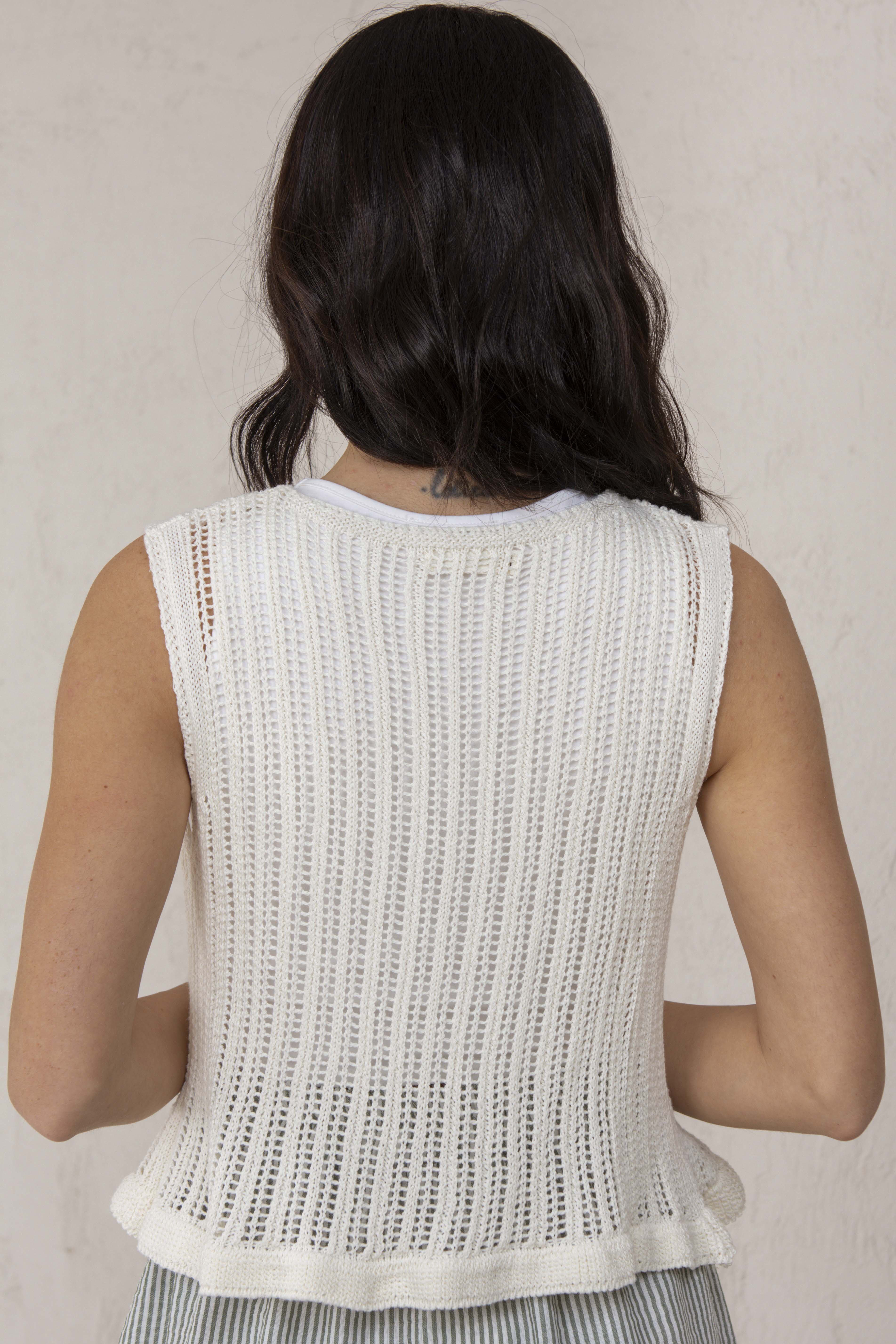 CHALECO MARTINA // CRUDO