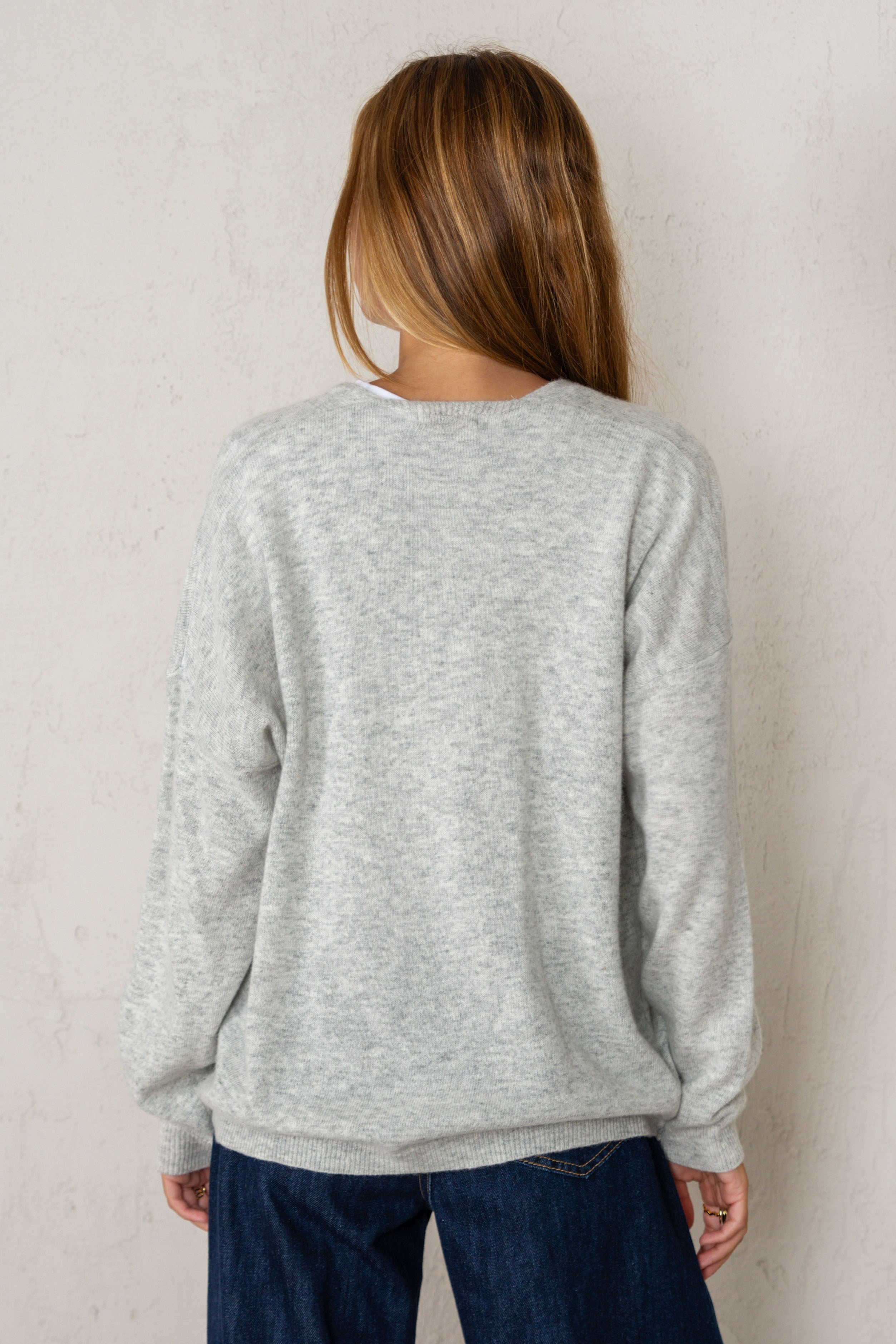 CHAQUETA CECILIA // GRIS CLARO