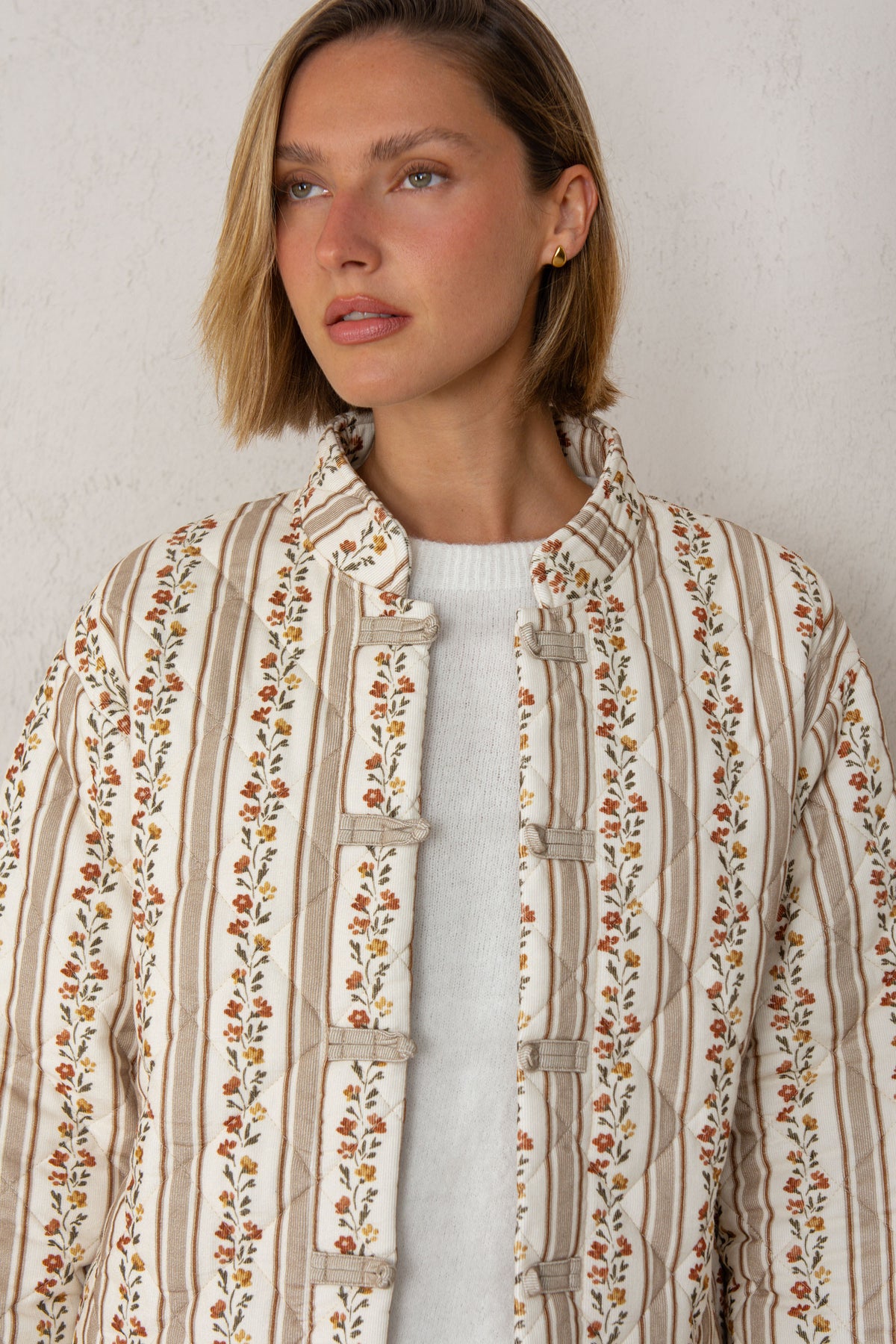 CHAQUETA ALLEGRA // FLORES TOFFEE