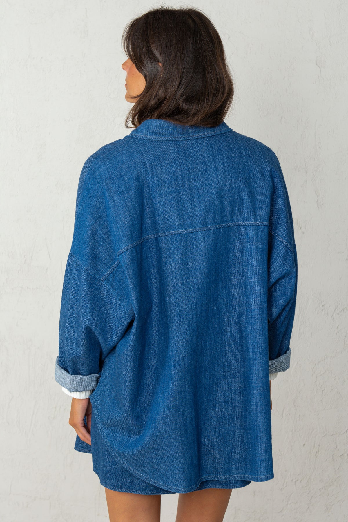 CHAQUETA CELIA // DENIM MEDIO