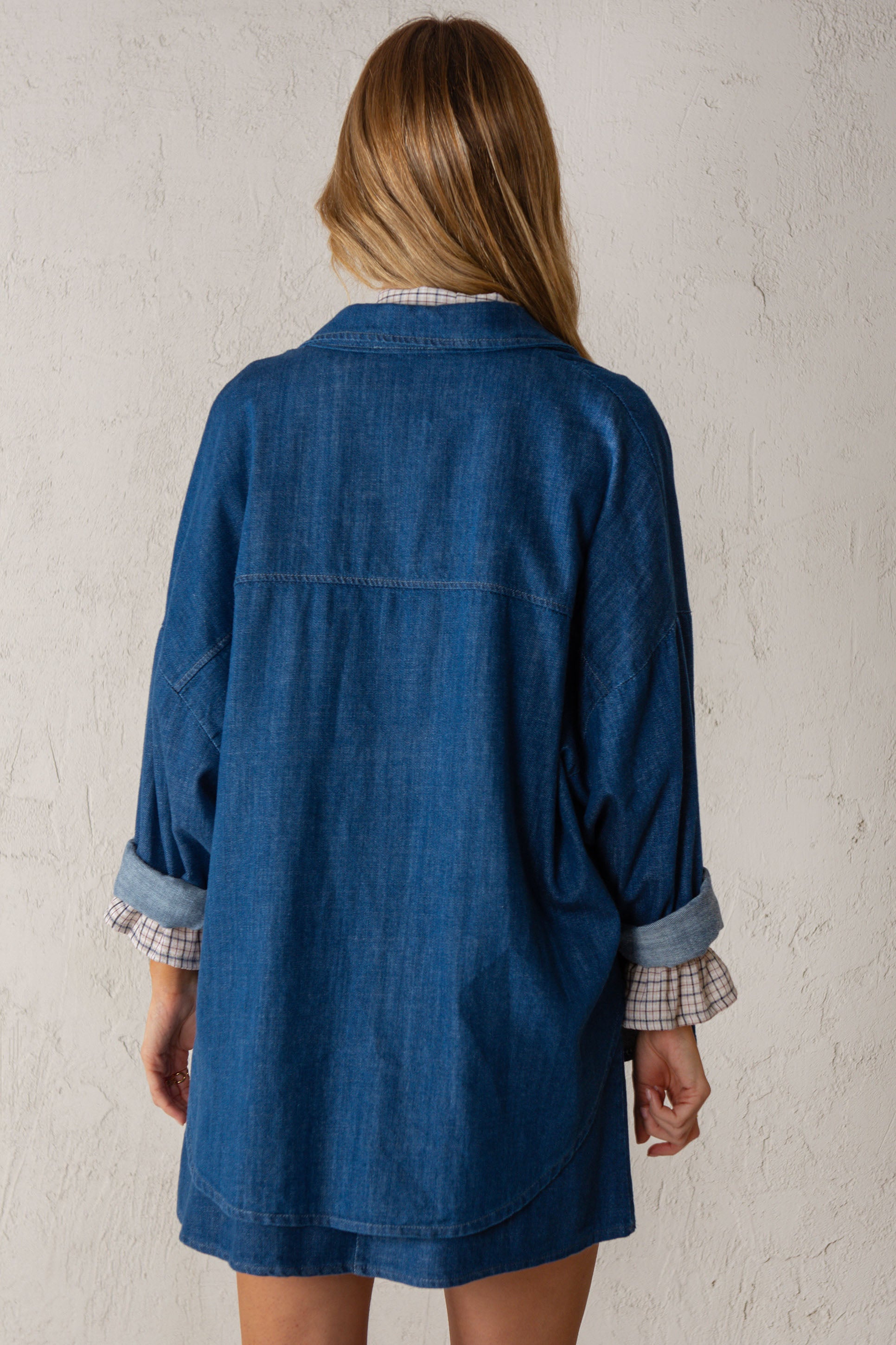 CHAQUETA CELIA // DENIM MEDIO