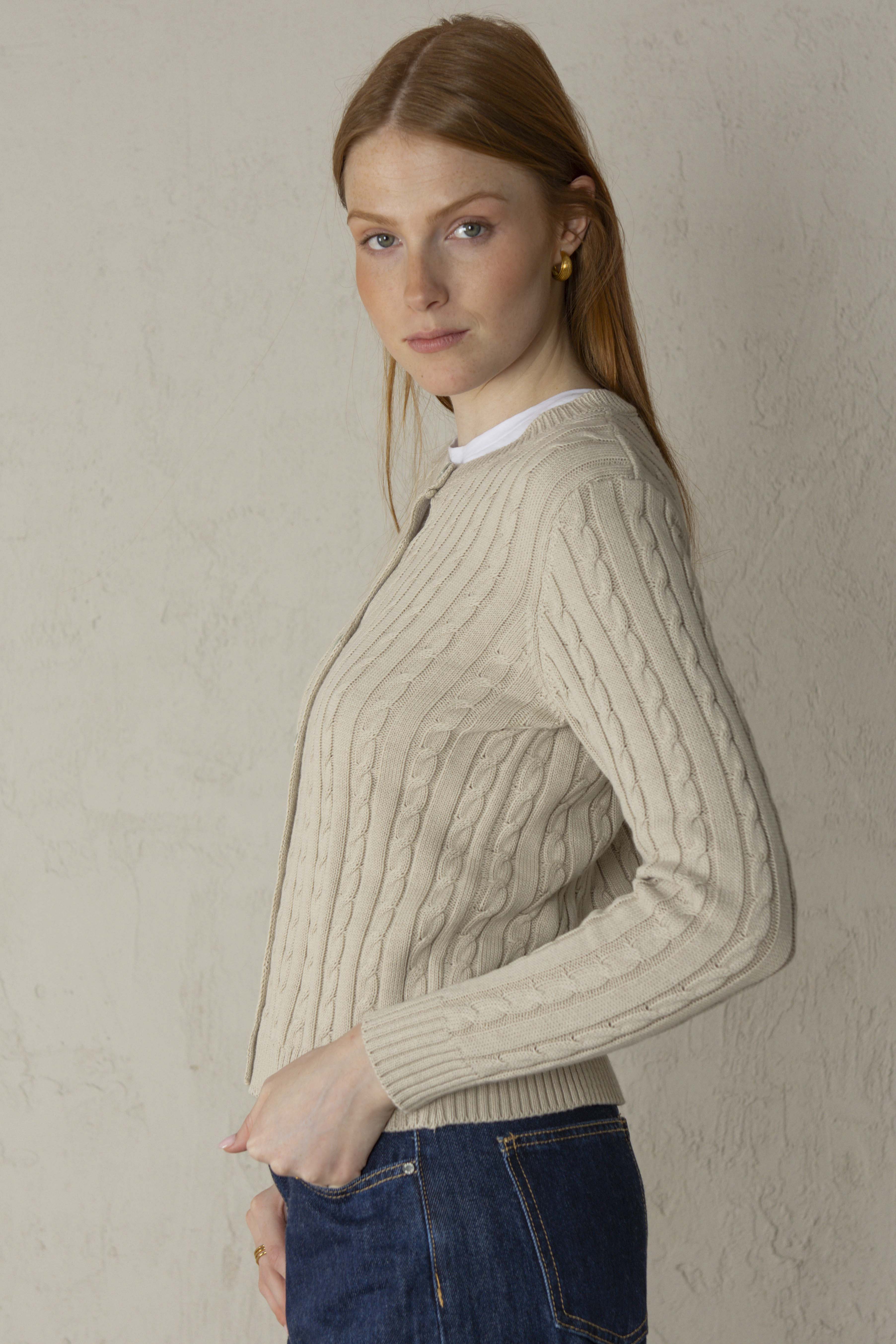 CHAQUETA INÉS // BEIGE