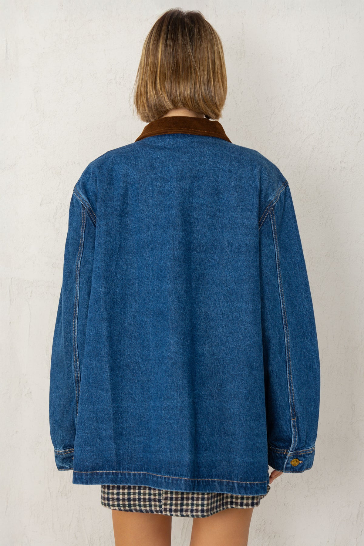 VESTE PAULA // DENIM FONCÉ