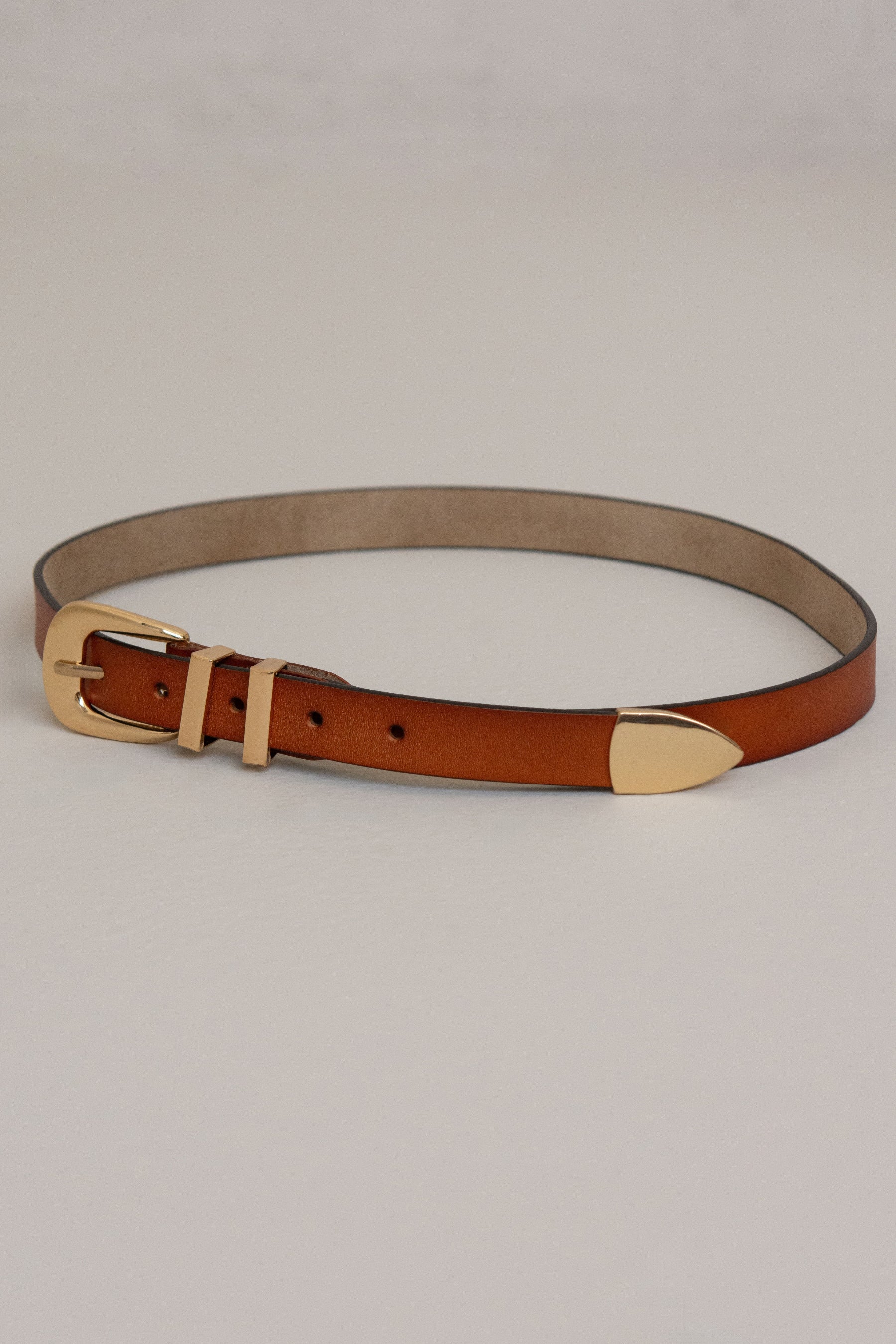 CARMEN BELT // LIGHT BROWN