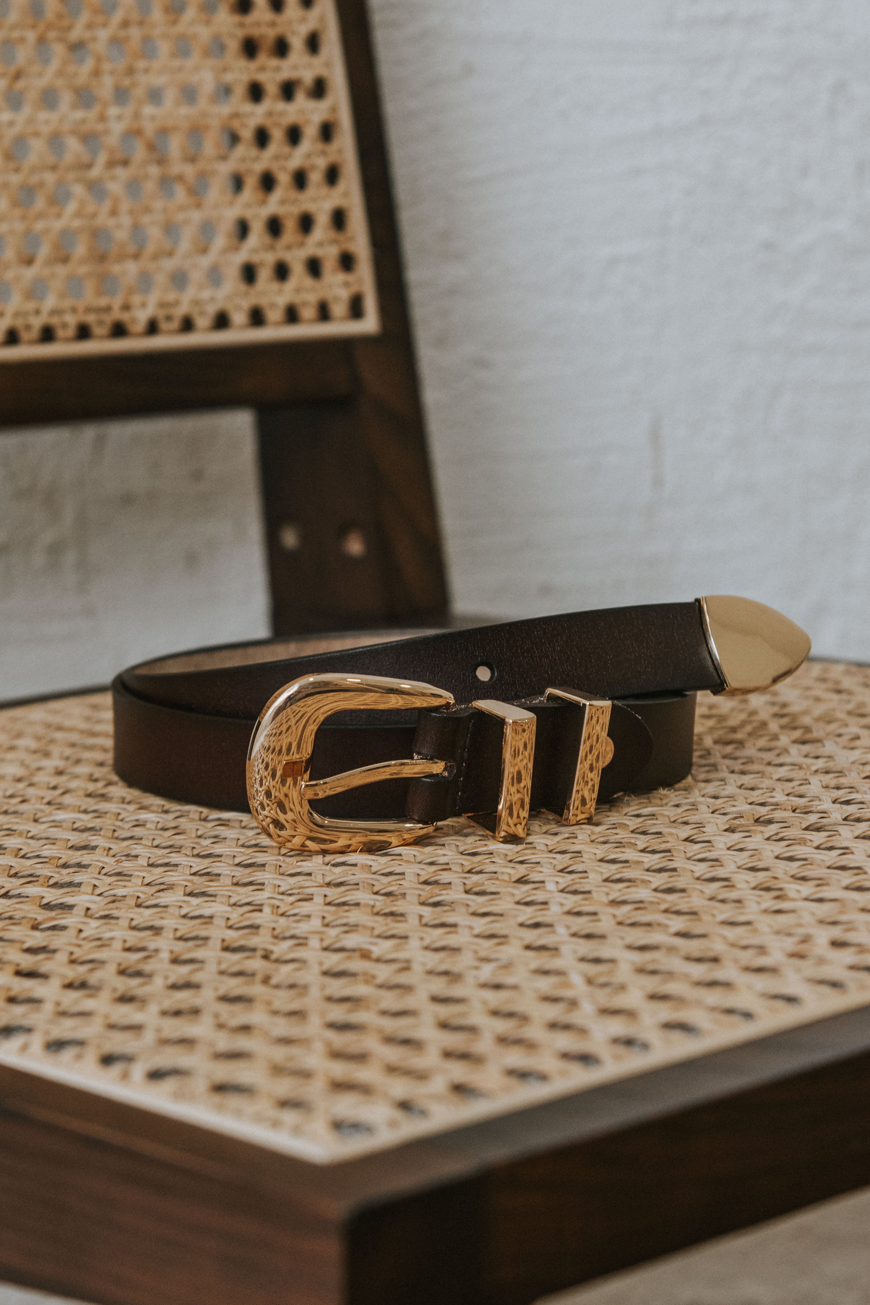 CARMEN BELT // DARK BROWN