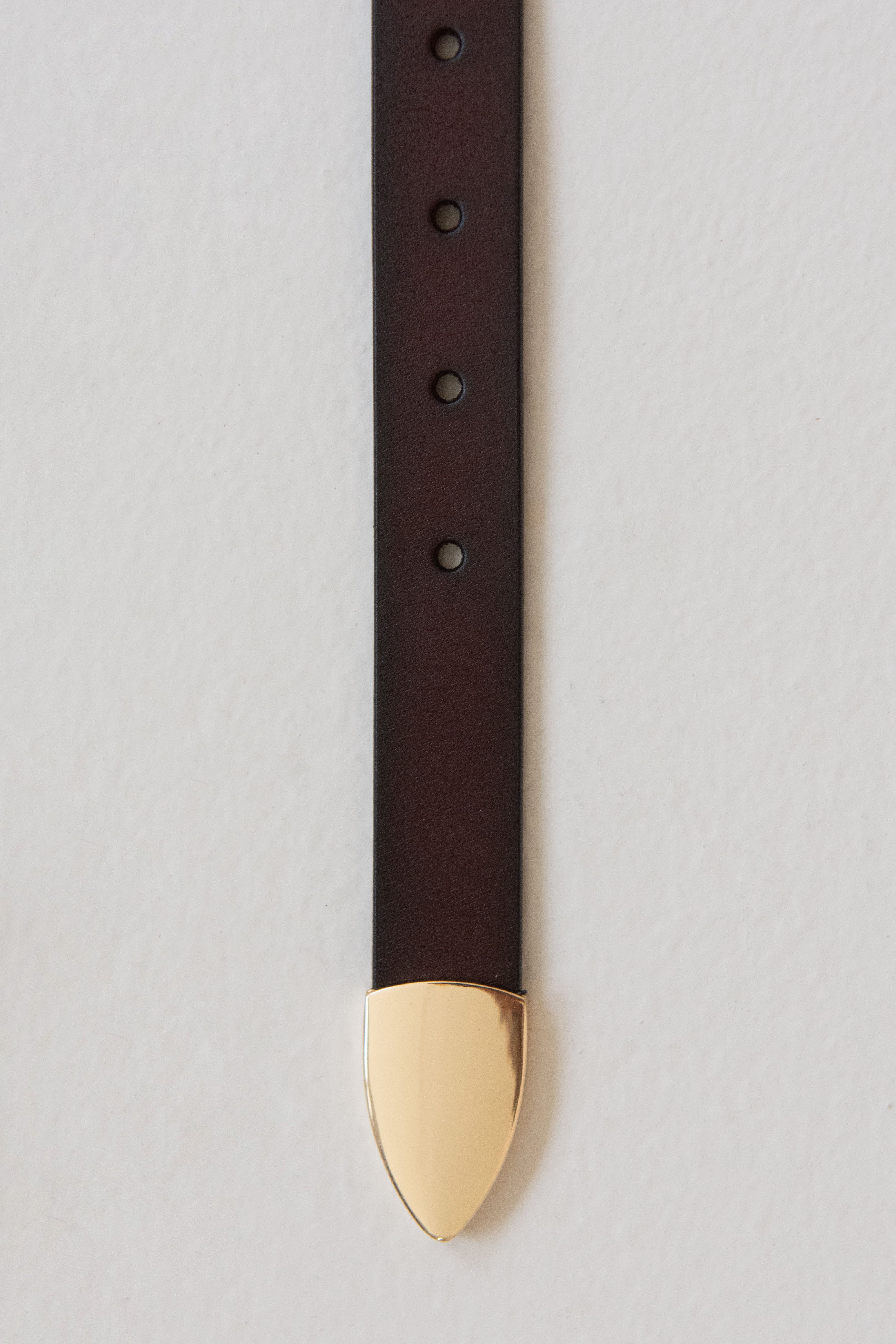 CARMEN BELT // DARK BROWN