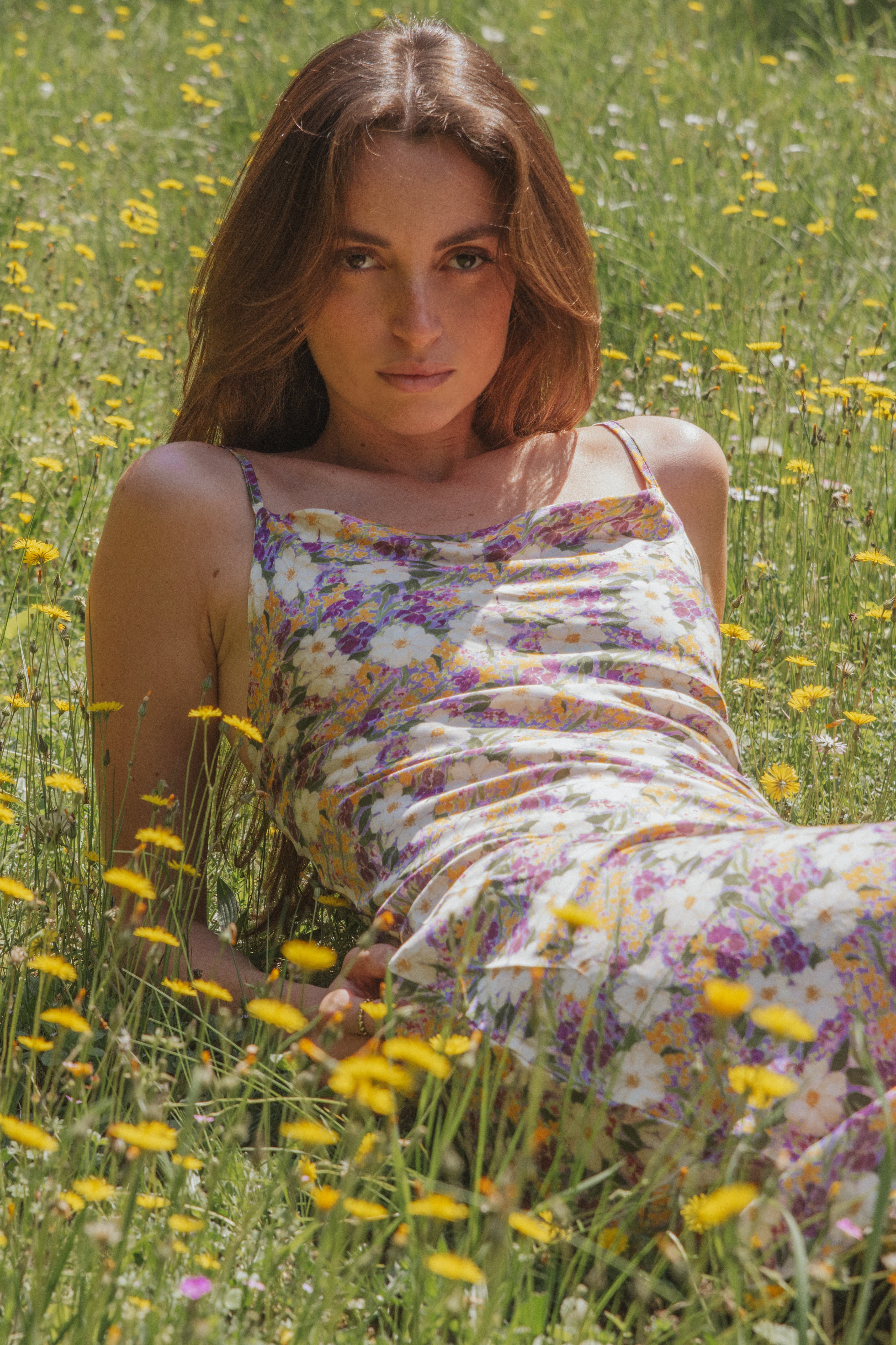 OLIVIA DRESS // MONET FLOWERS