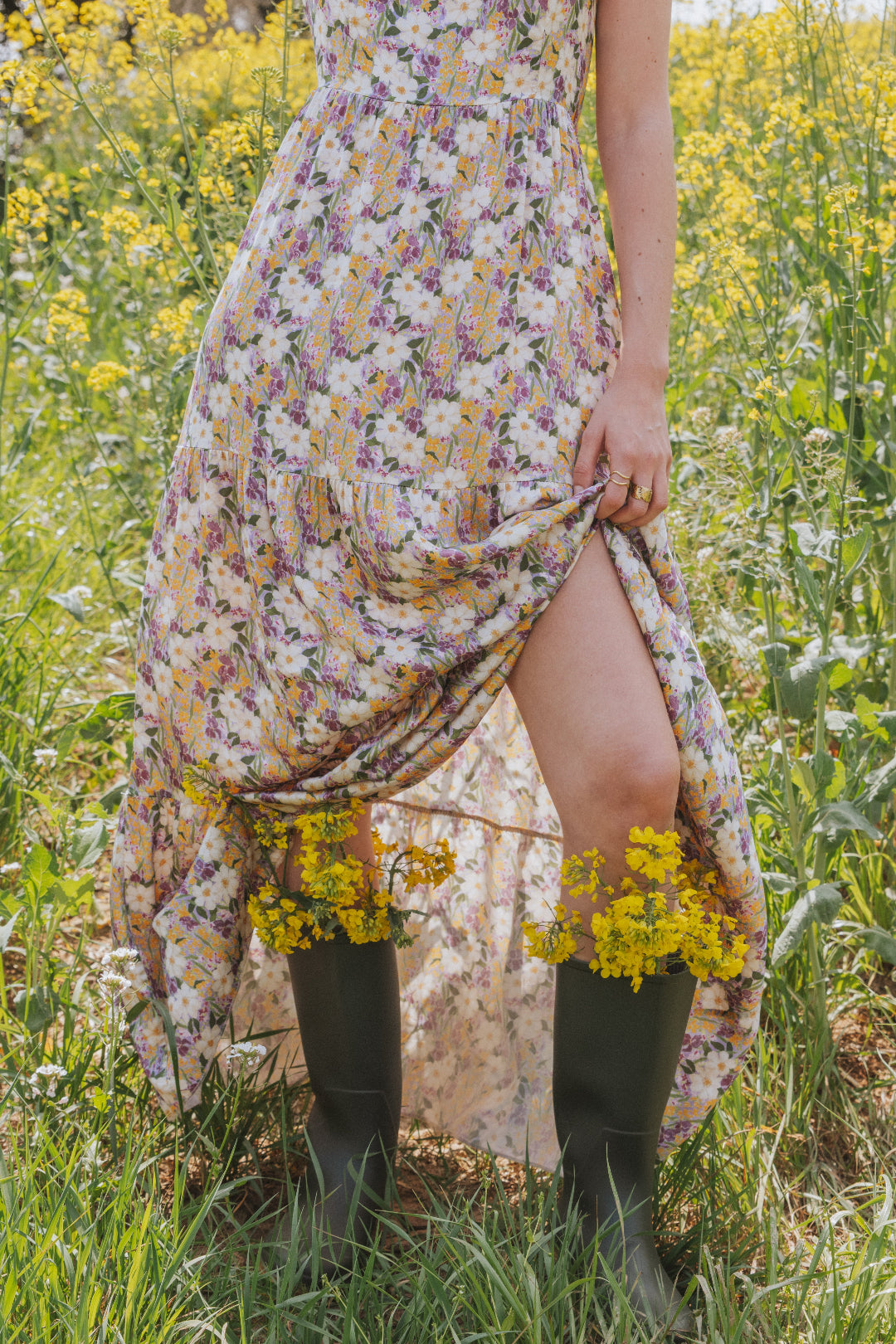 VESTIDO LUCÍA // FLORES MONET