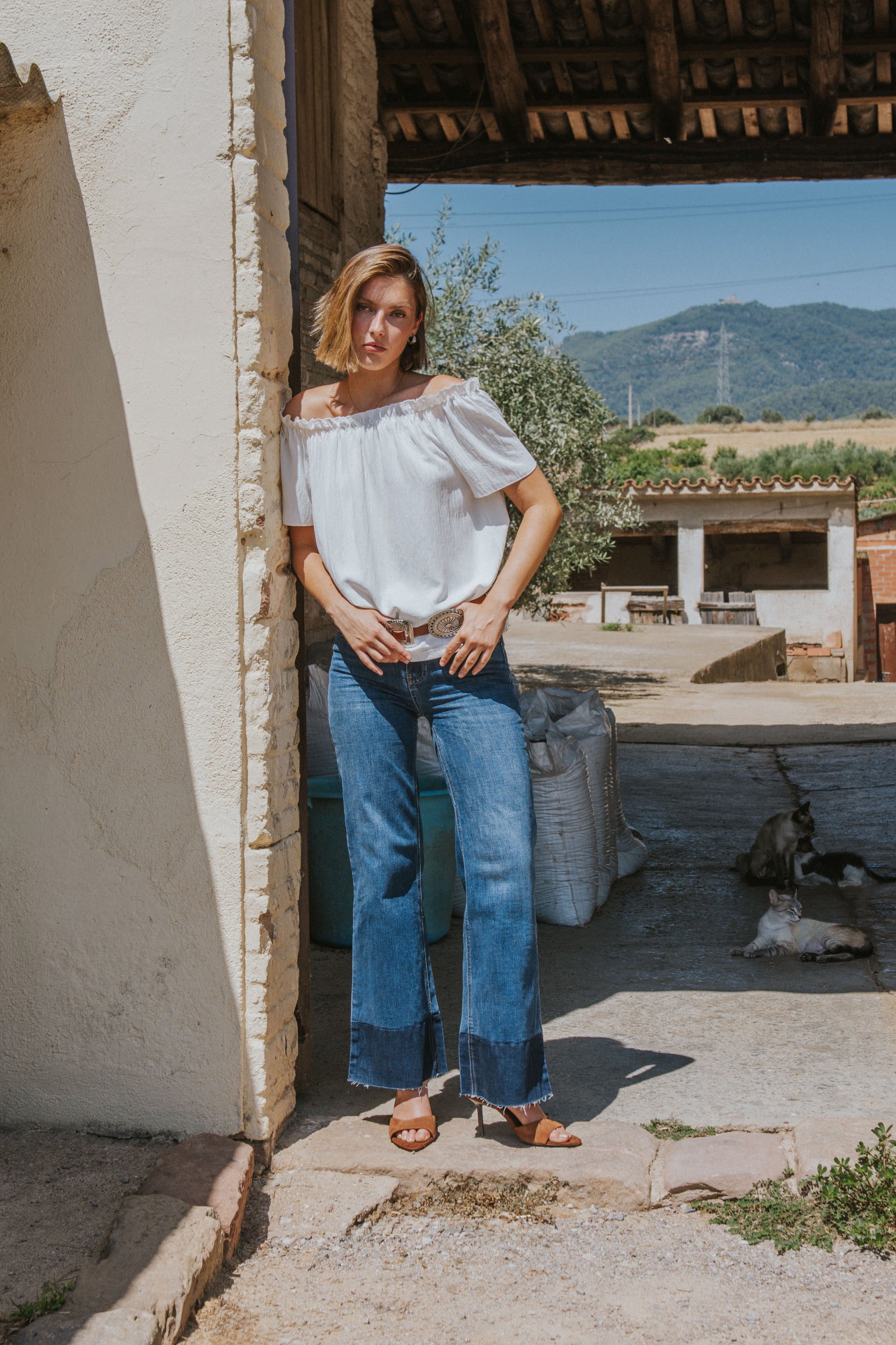 MATILDA JEANS // DARK DENIM