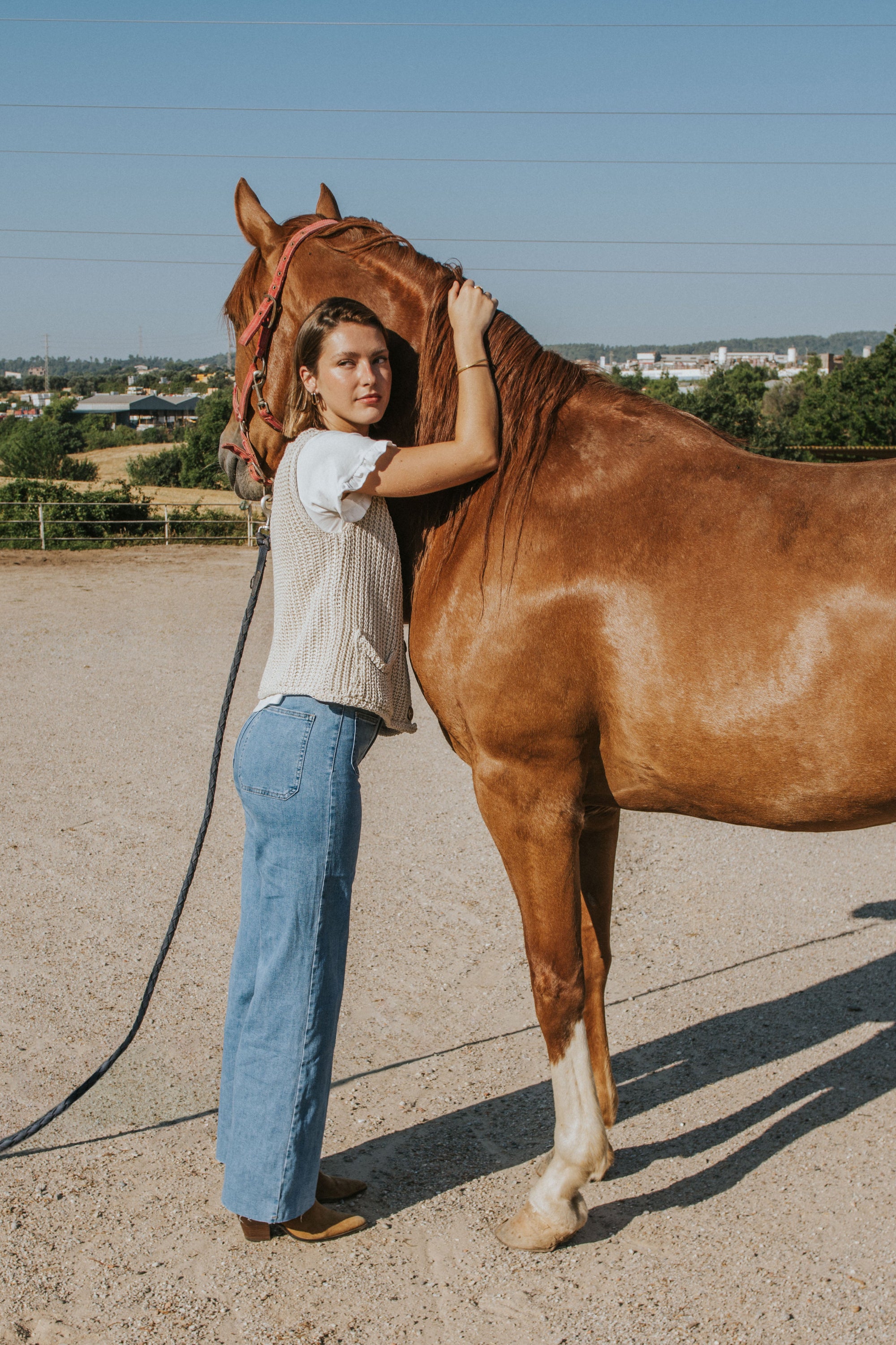 MONICA JEANS // MEDIUM DENIM