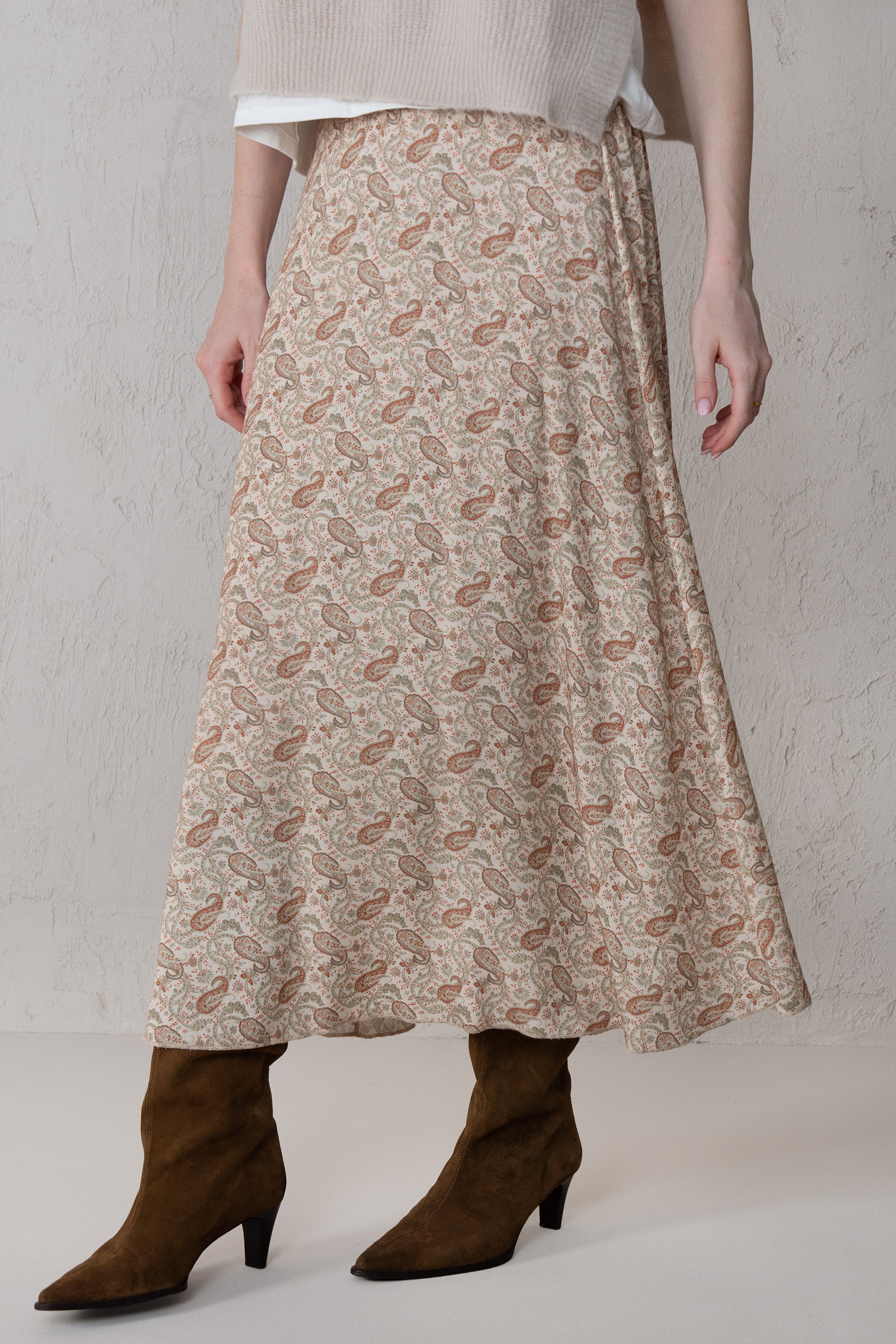 CARLA SKIRT // PAISLEY TILE
