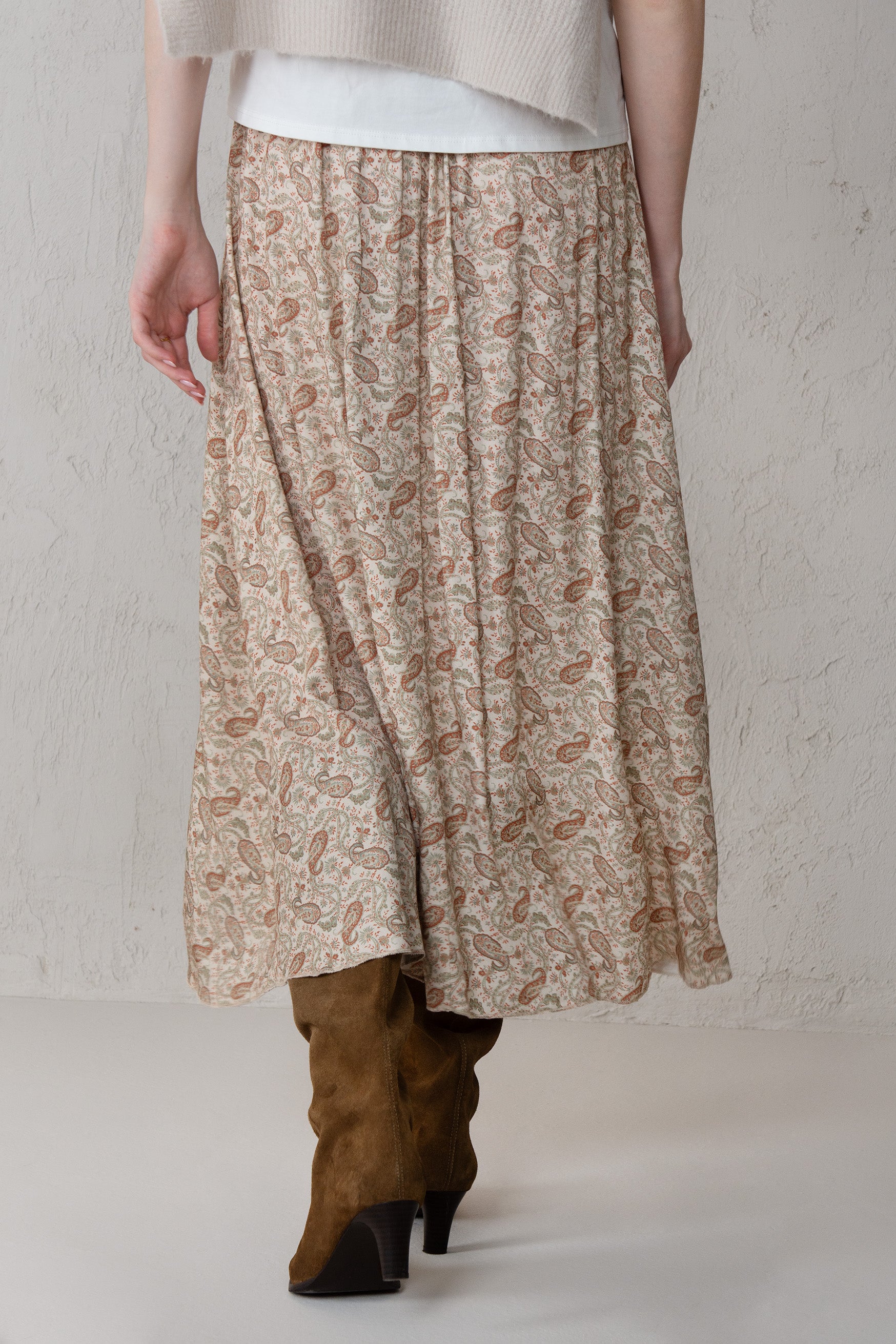 CARLA SKIRT // PAISLEY TILE