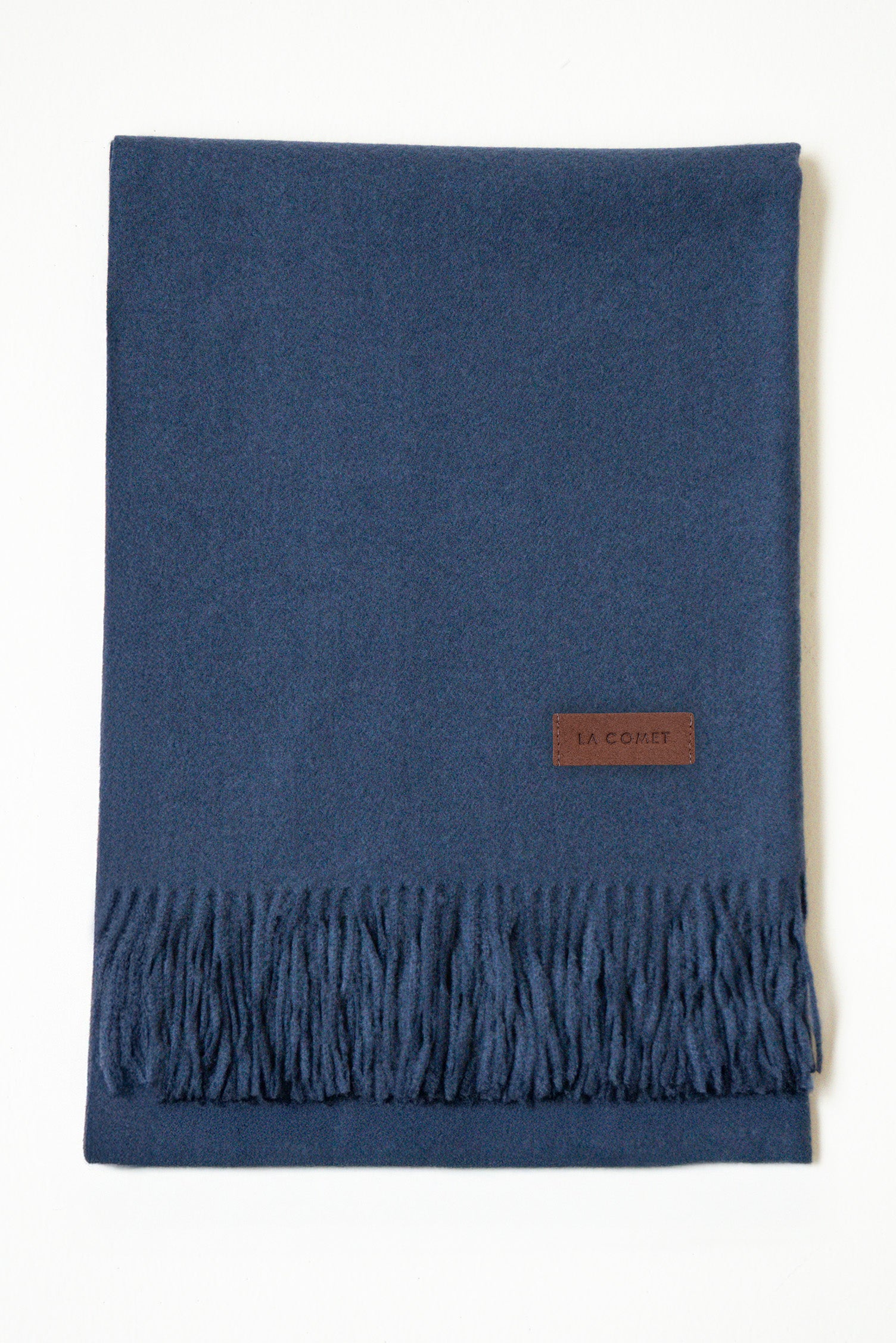 CASHMERE SCARF // DARK BLUE