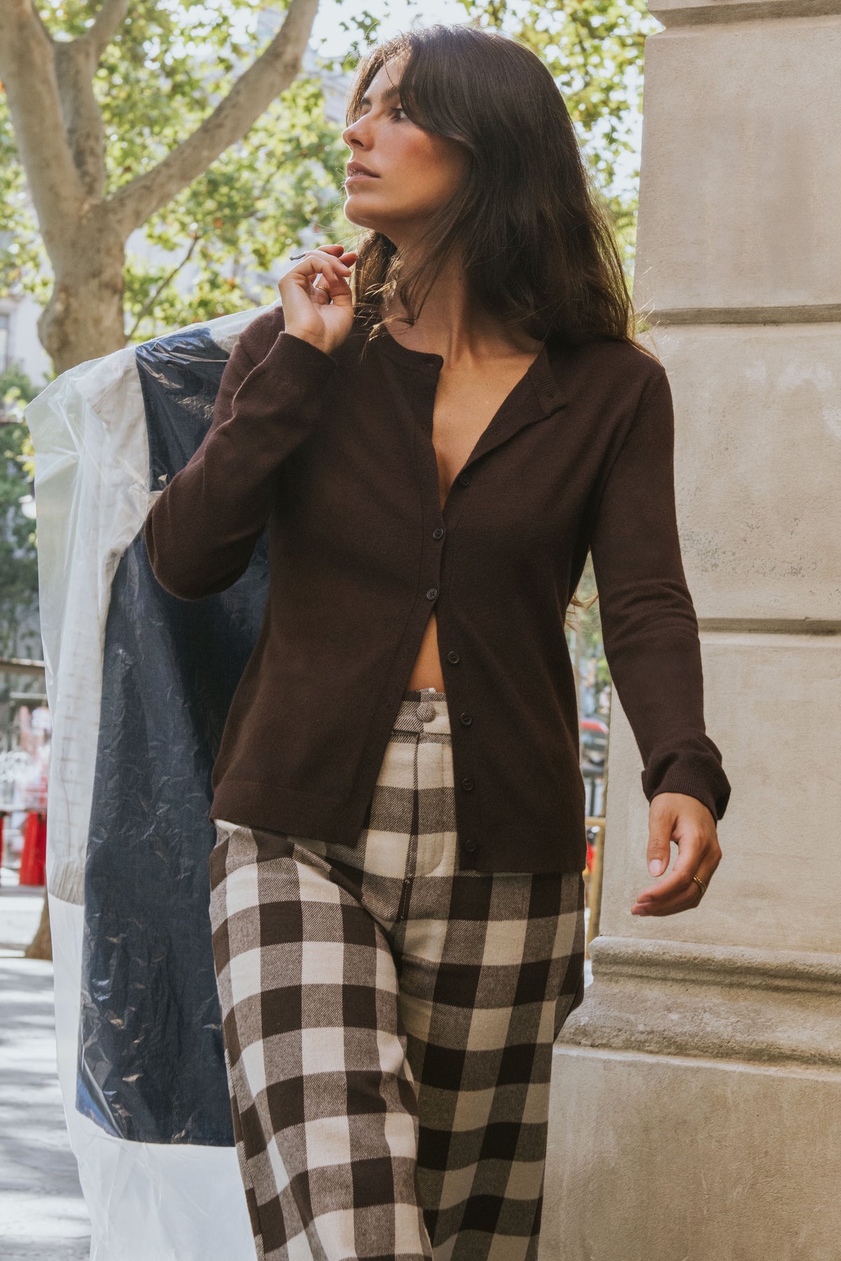 CHAQUETA PAZ // MARRÓN