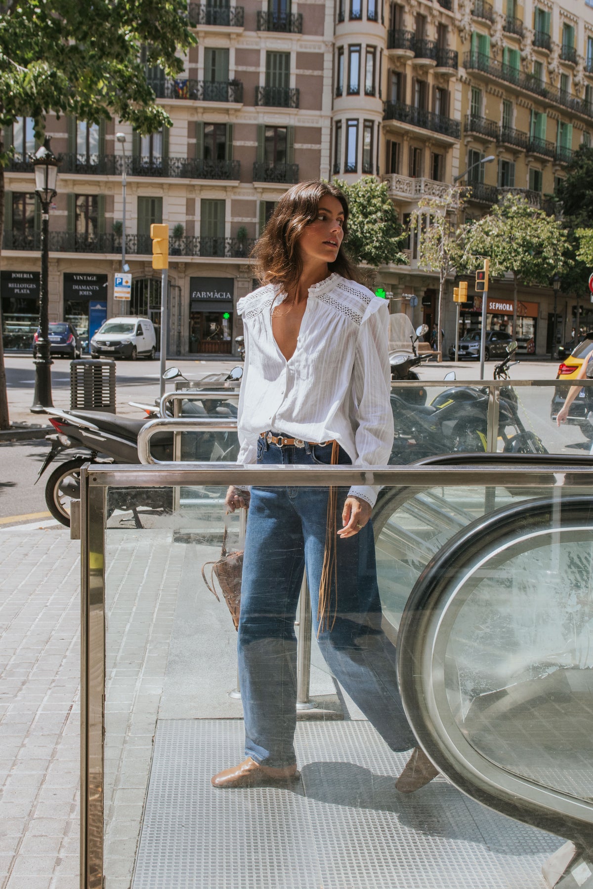 PATRICIA BLOUSE // WHITE