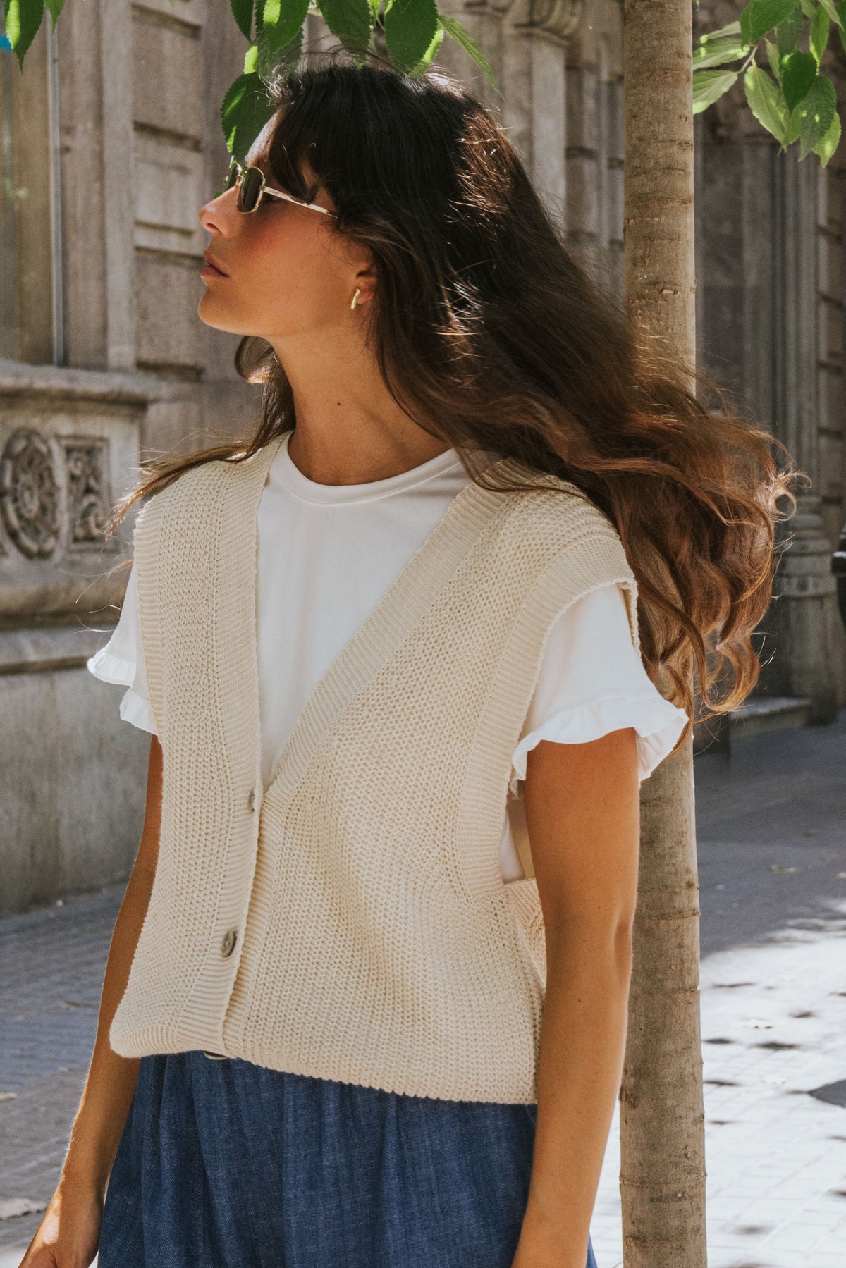 CHALECO CLAUDIA // BEIGE