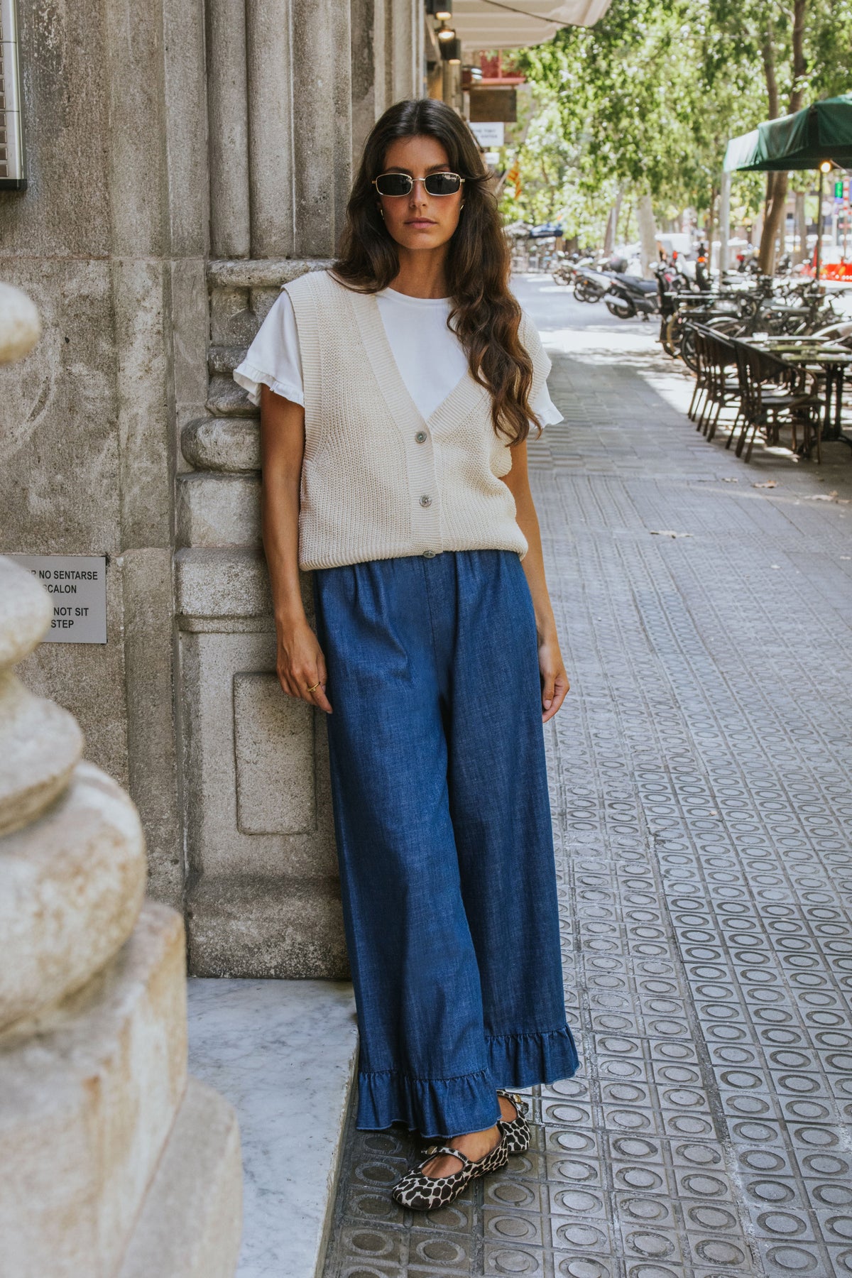 PANTALÓN CHLOE // DENIM MEDIO