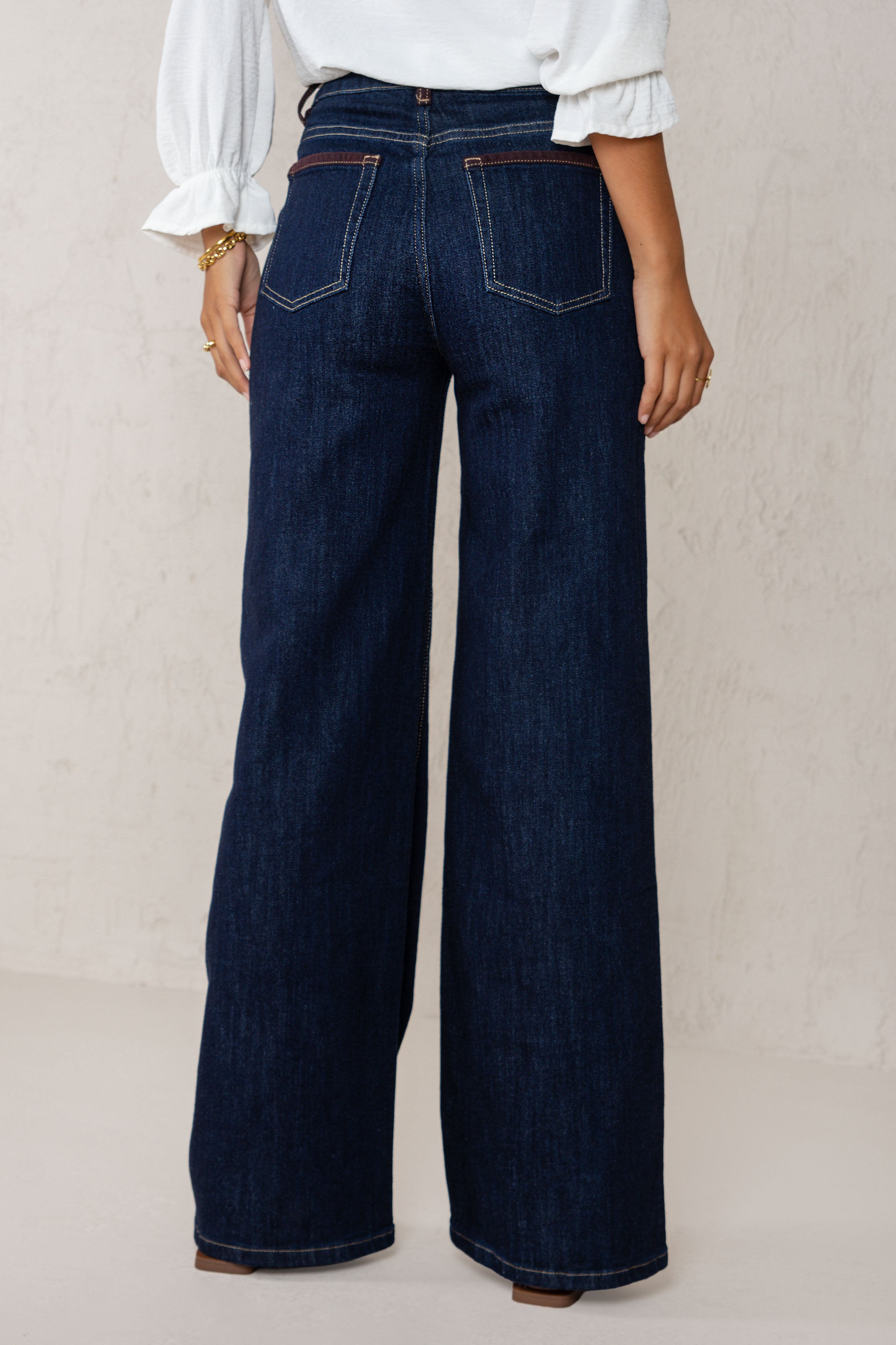 CARLOTA DARK DENIM JEANS
