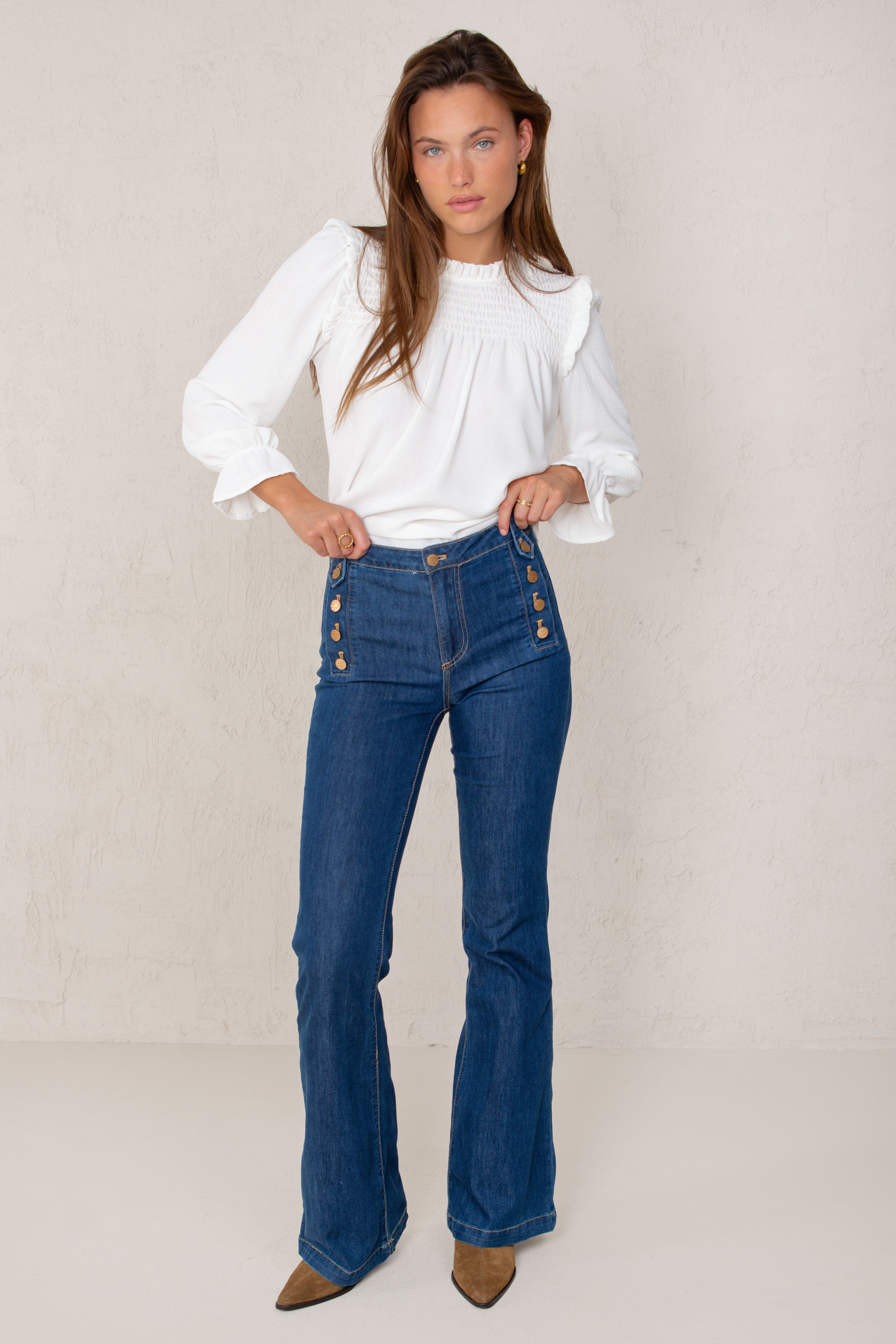 SOFIA JEANS // DARK DENIM