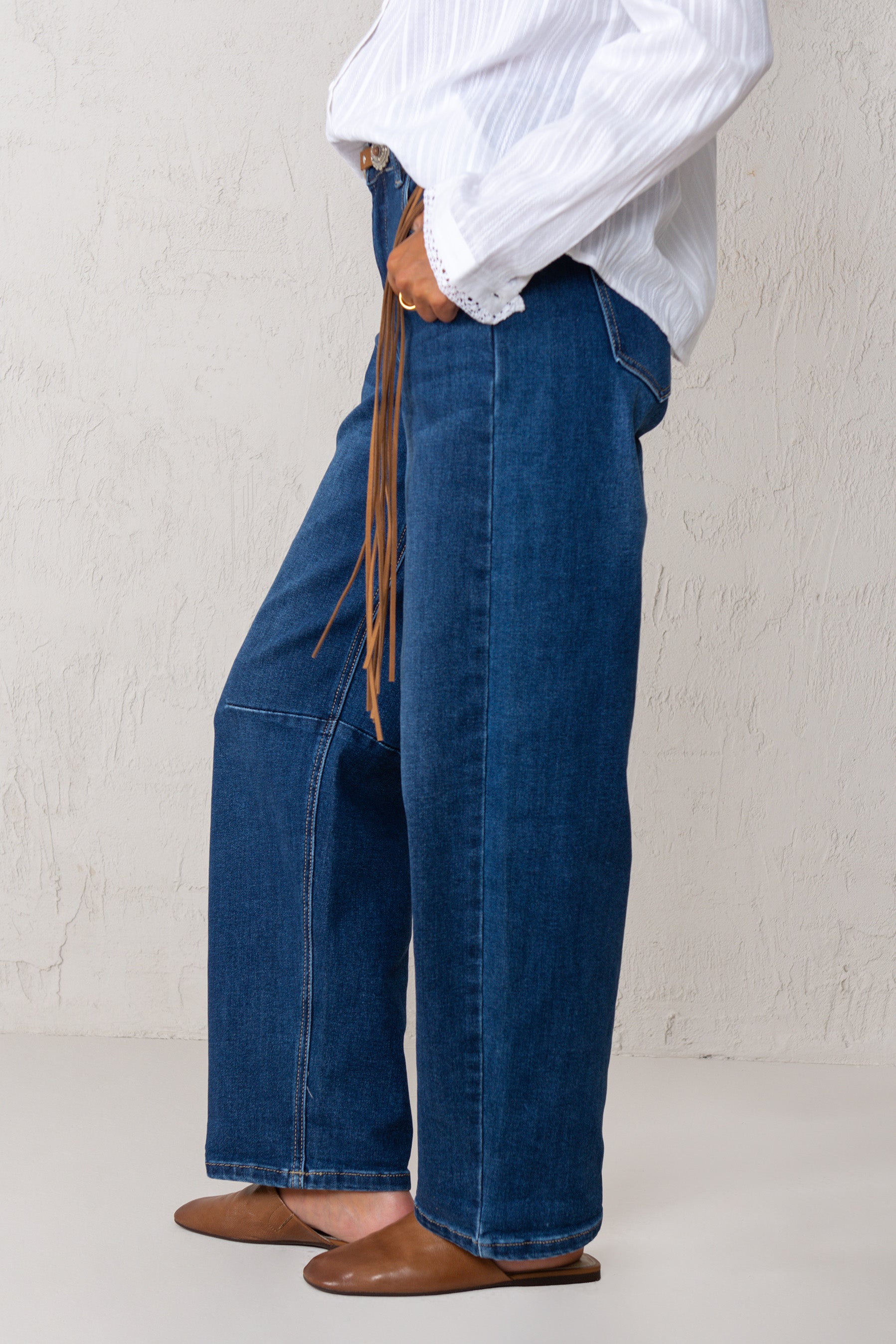 JEANS CRISTINA // DENIM MEDIO