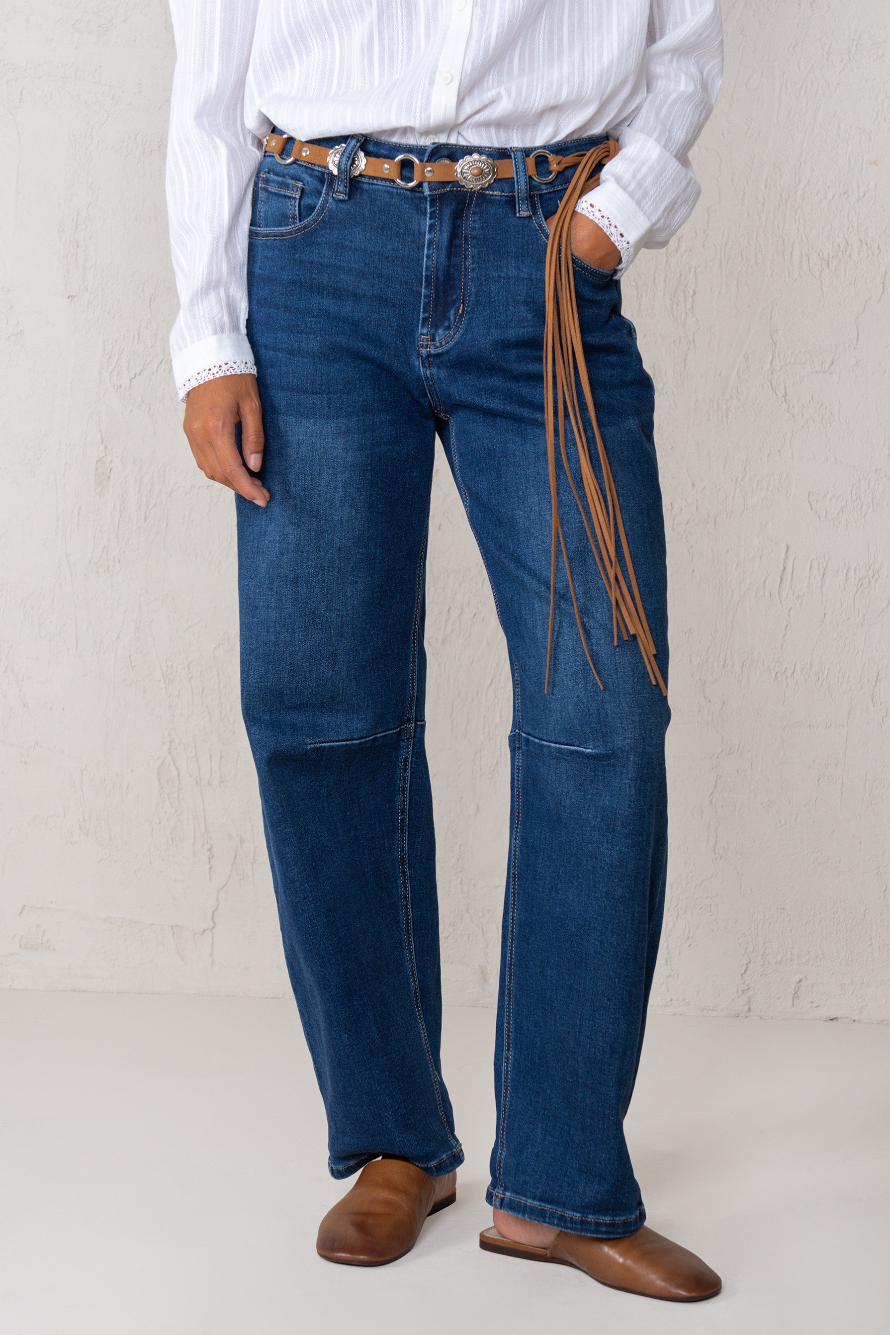 JEANS CRISTINA // DENIM MEDIO
