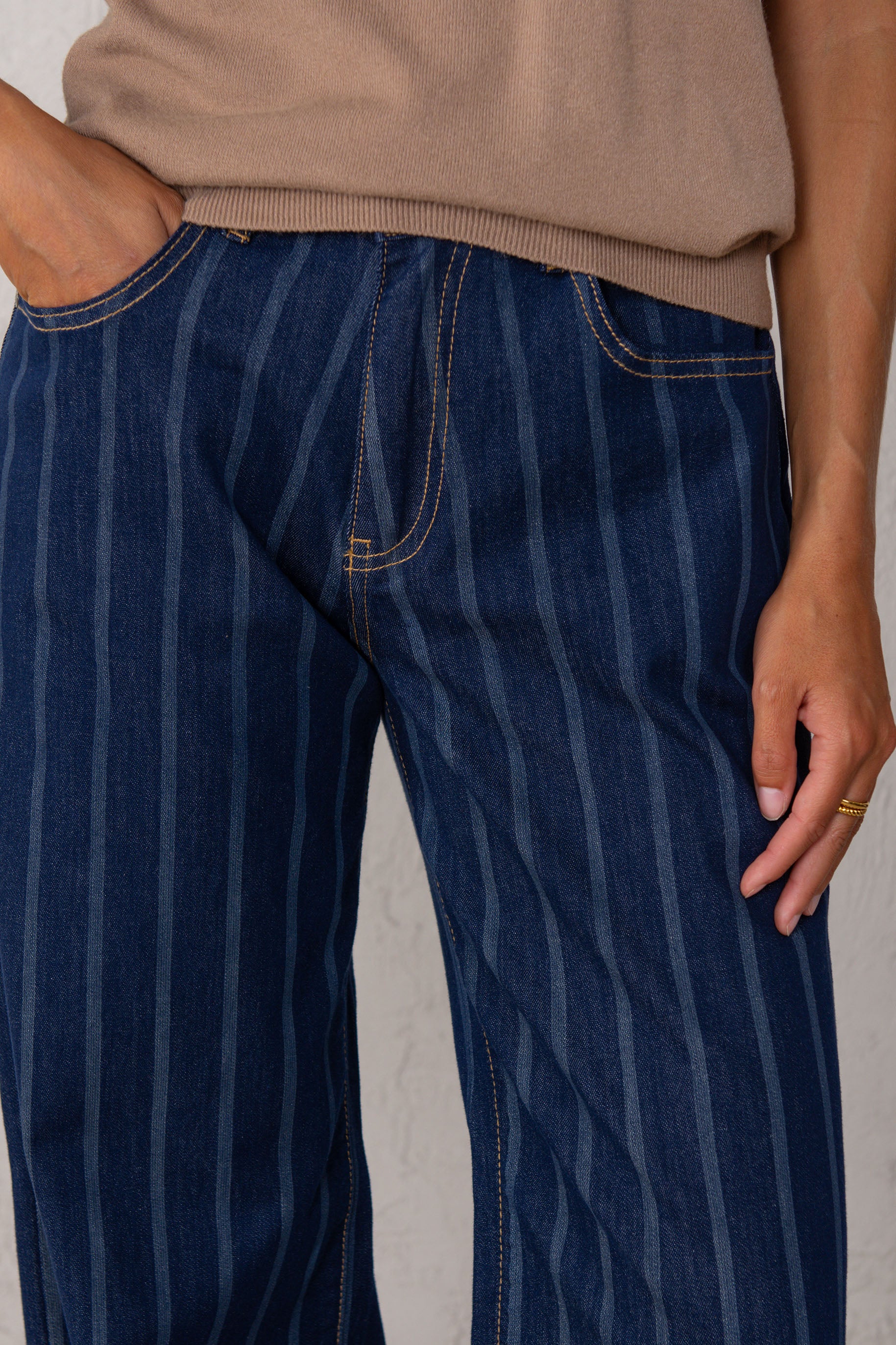 JEANS LETICIA // DENIM RAYAS