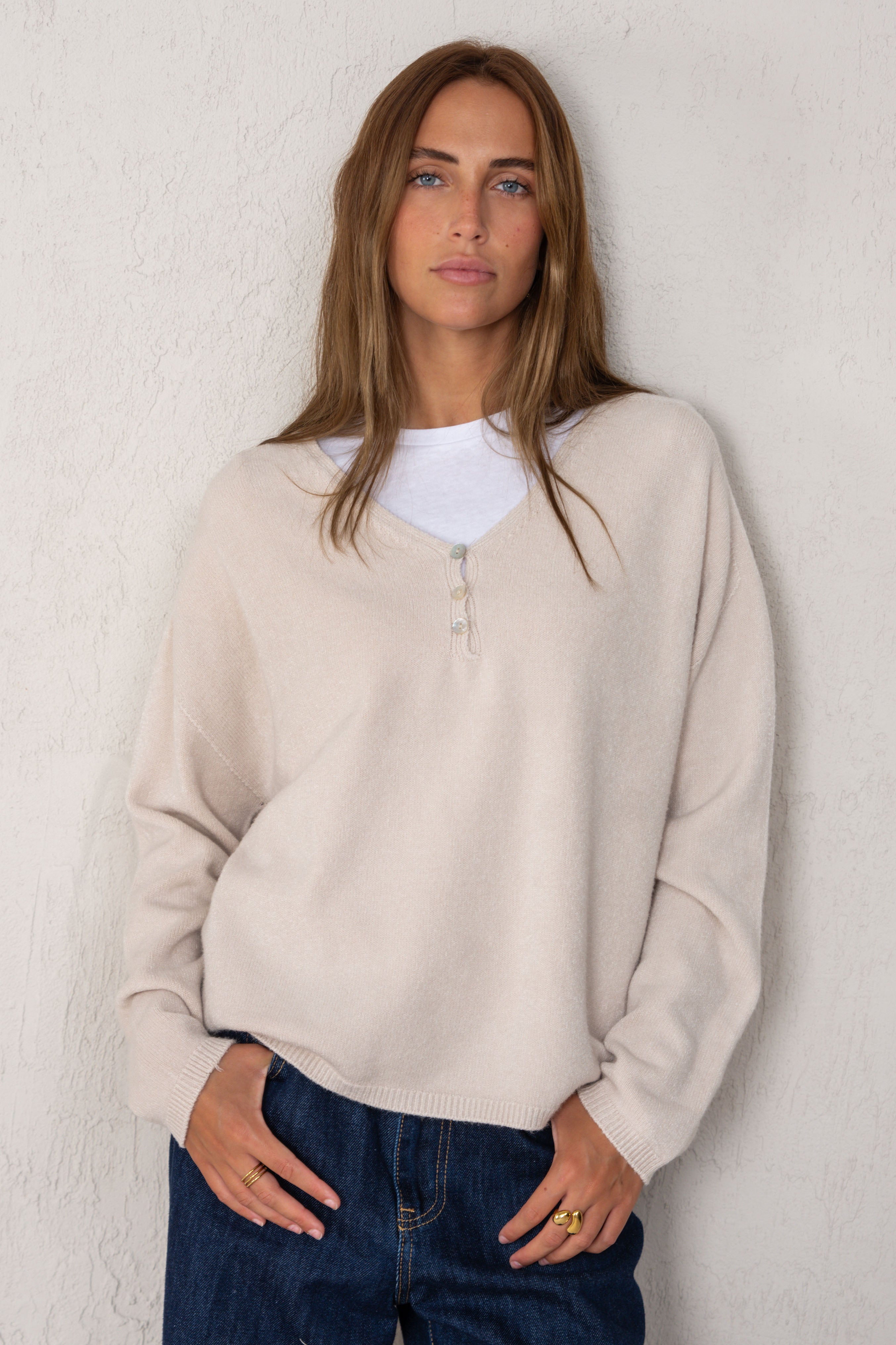 ALLEGRA JERSEY // BEIGE