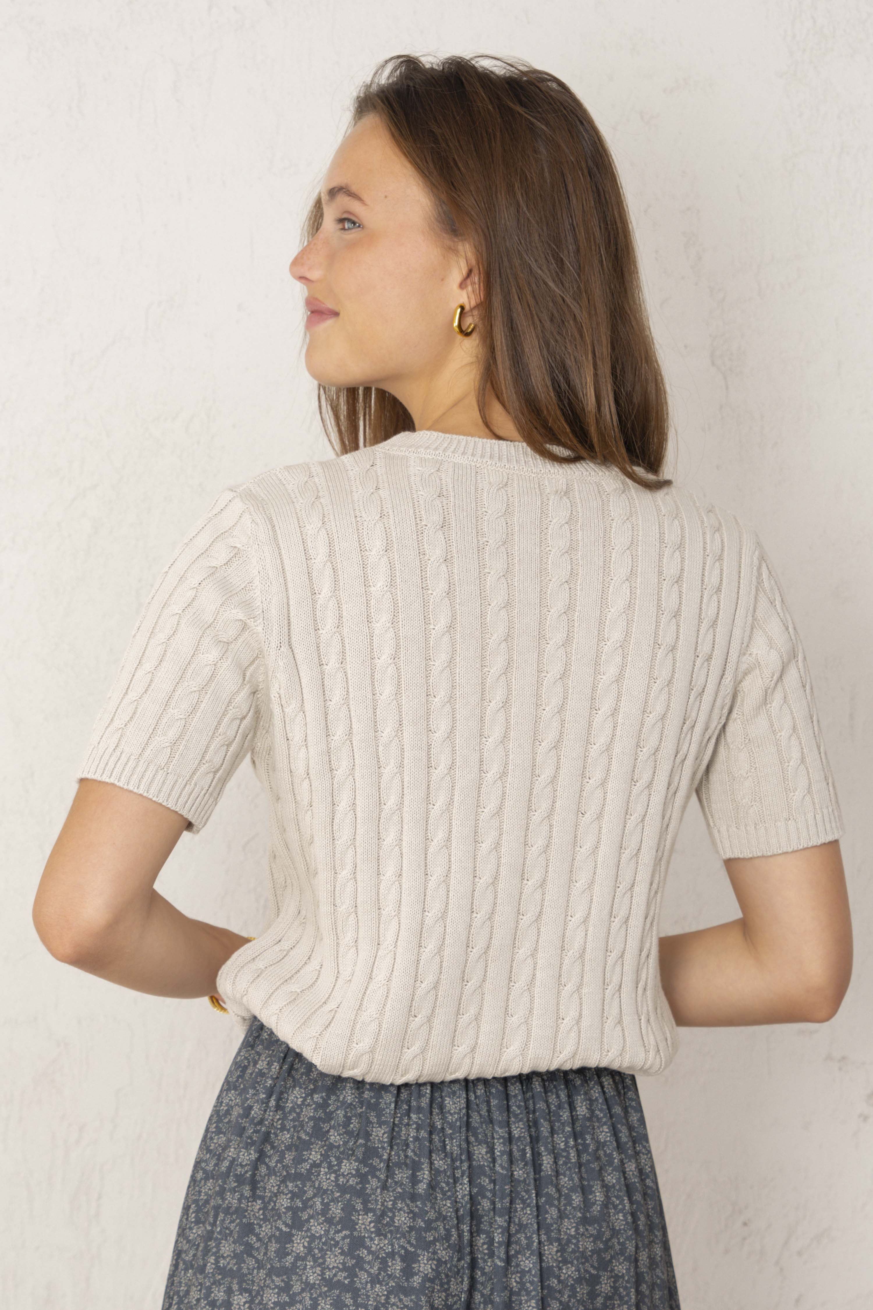 CELIA SWEATER // BEIGE