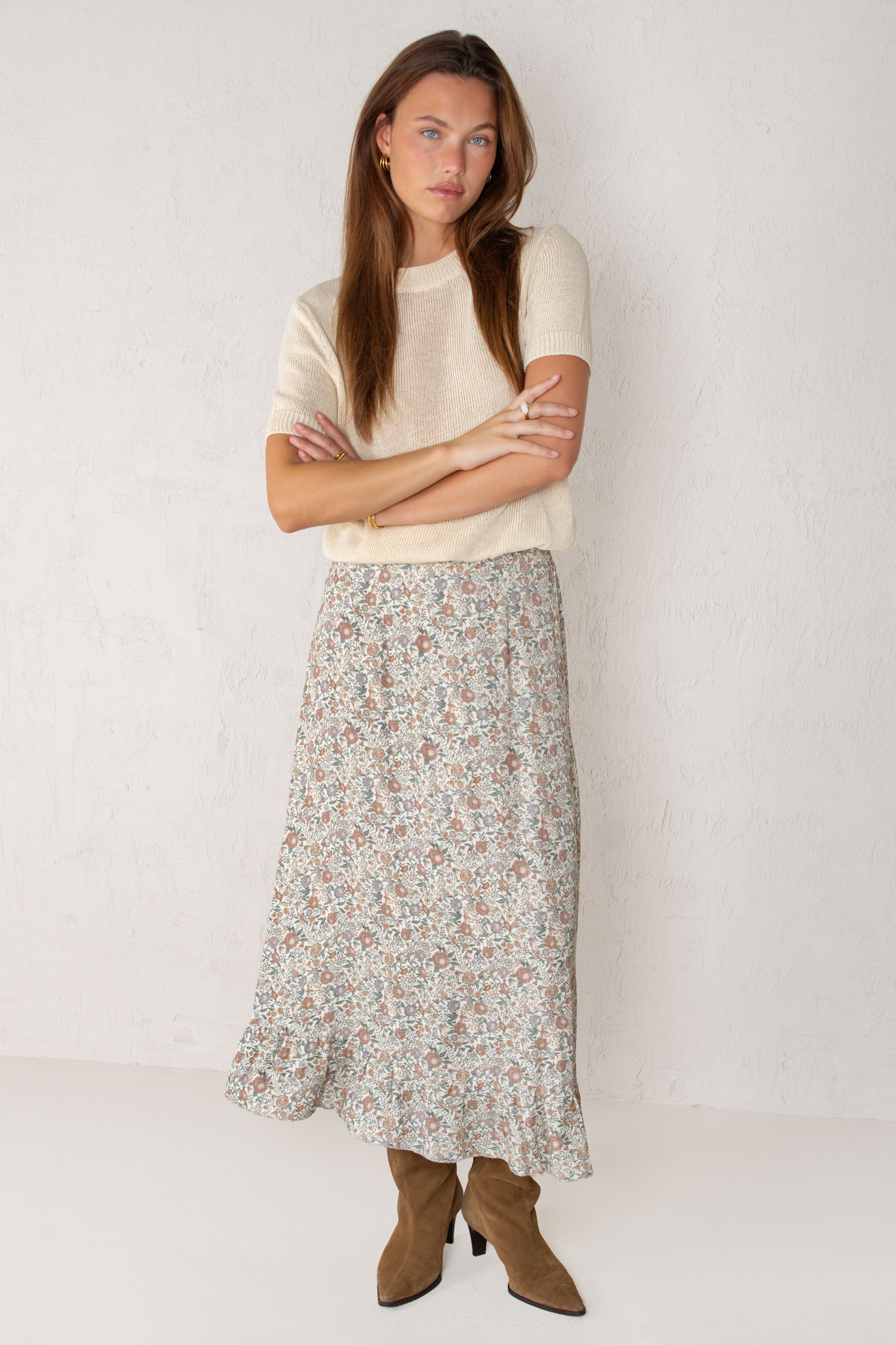 FLORA SWEATER // BEIGE