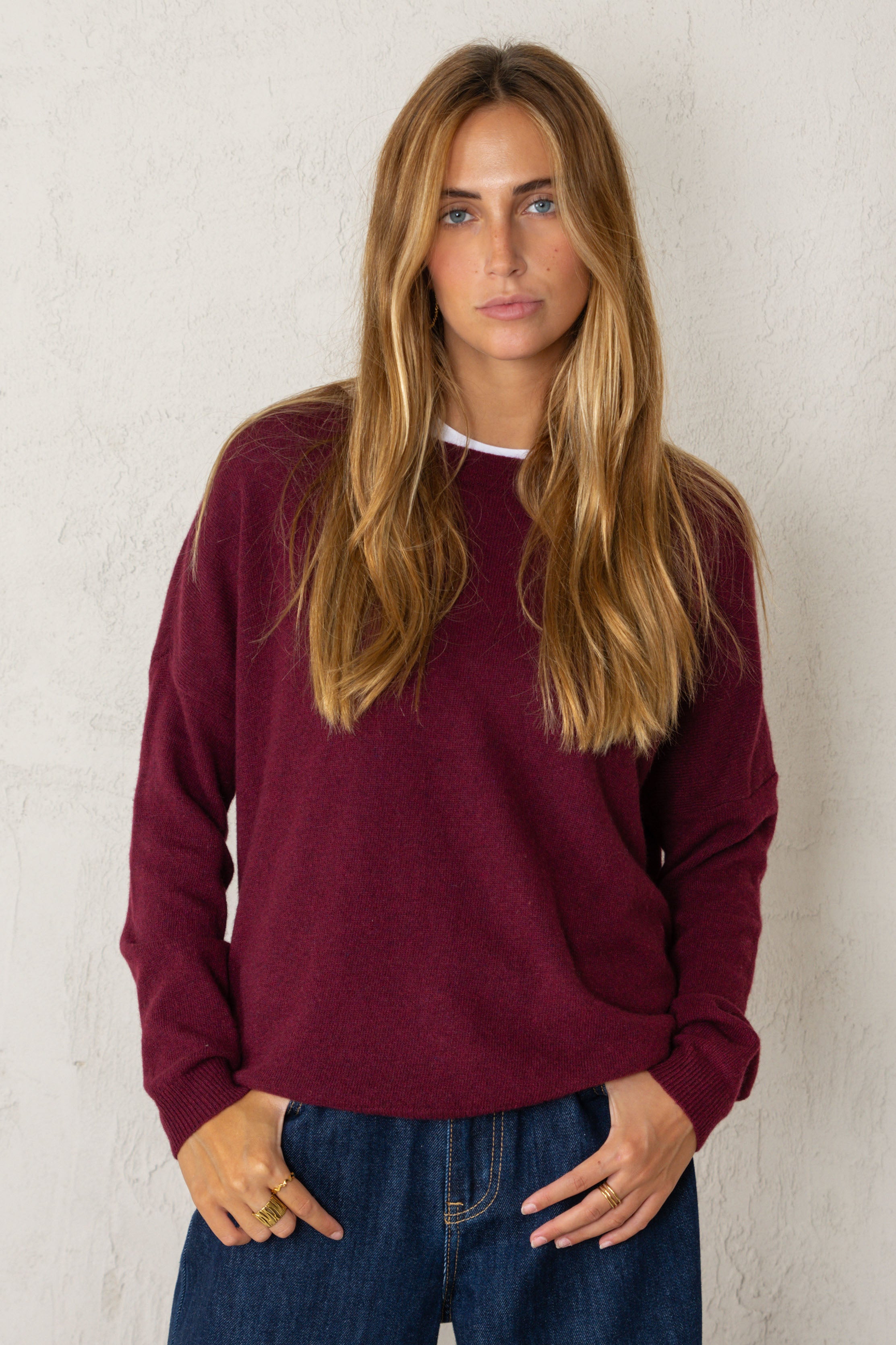 JERSEY PÍA // GRANATE