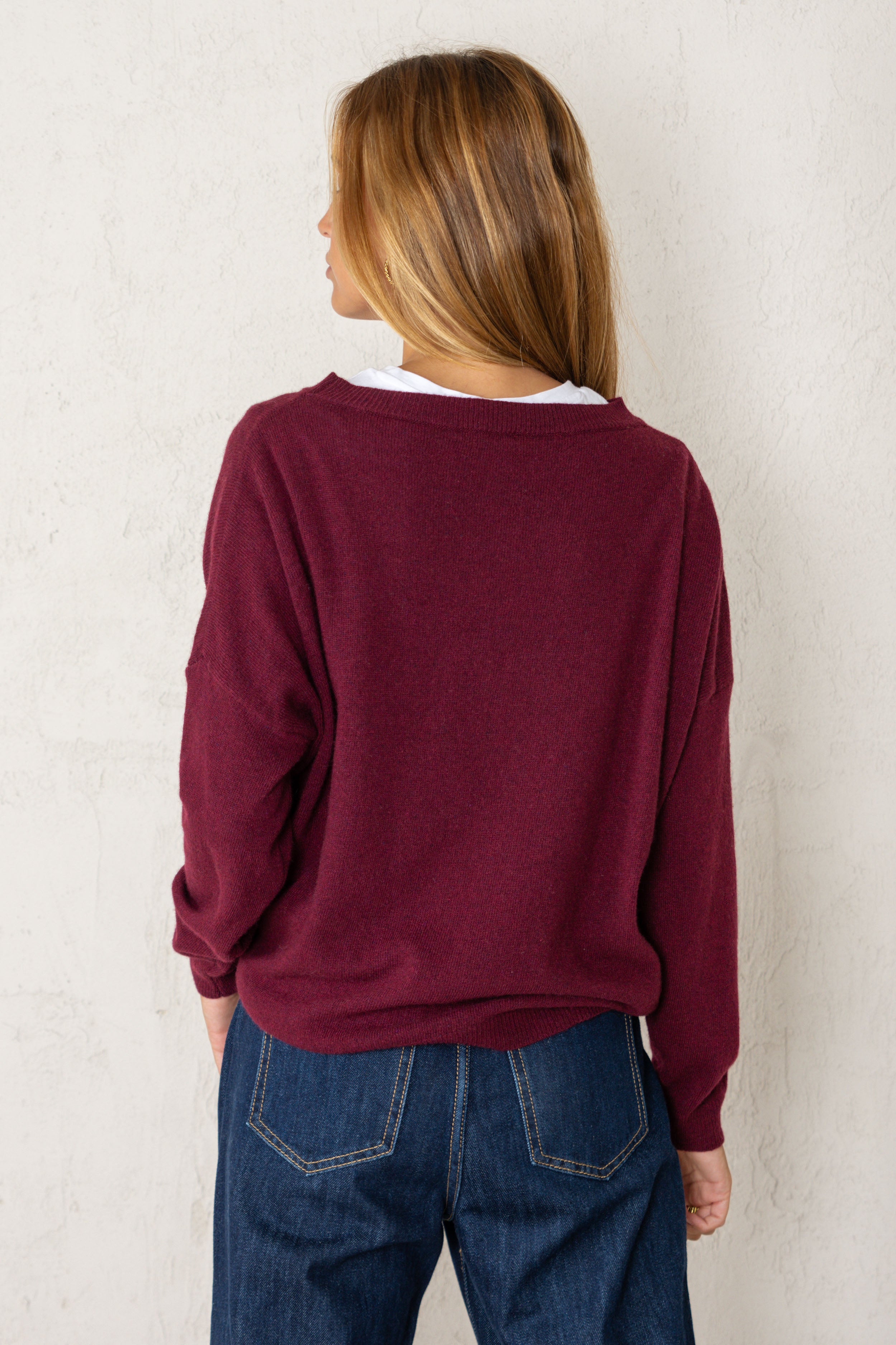 JERSEY PÍA // GRANATE