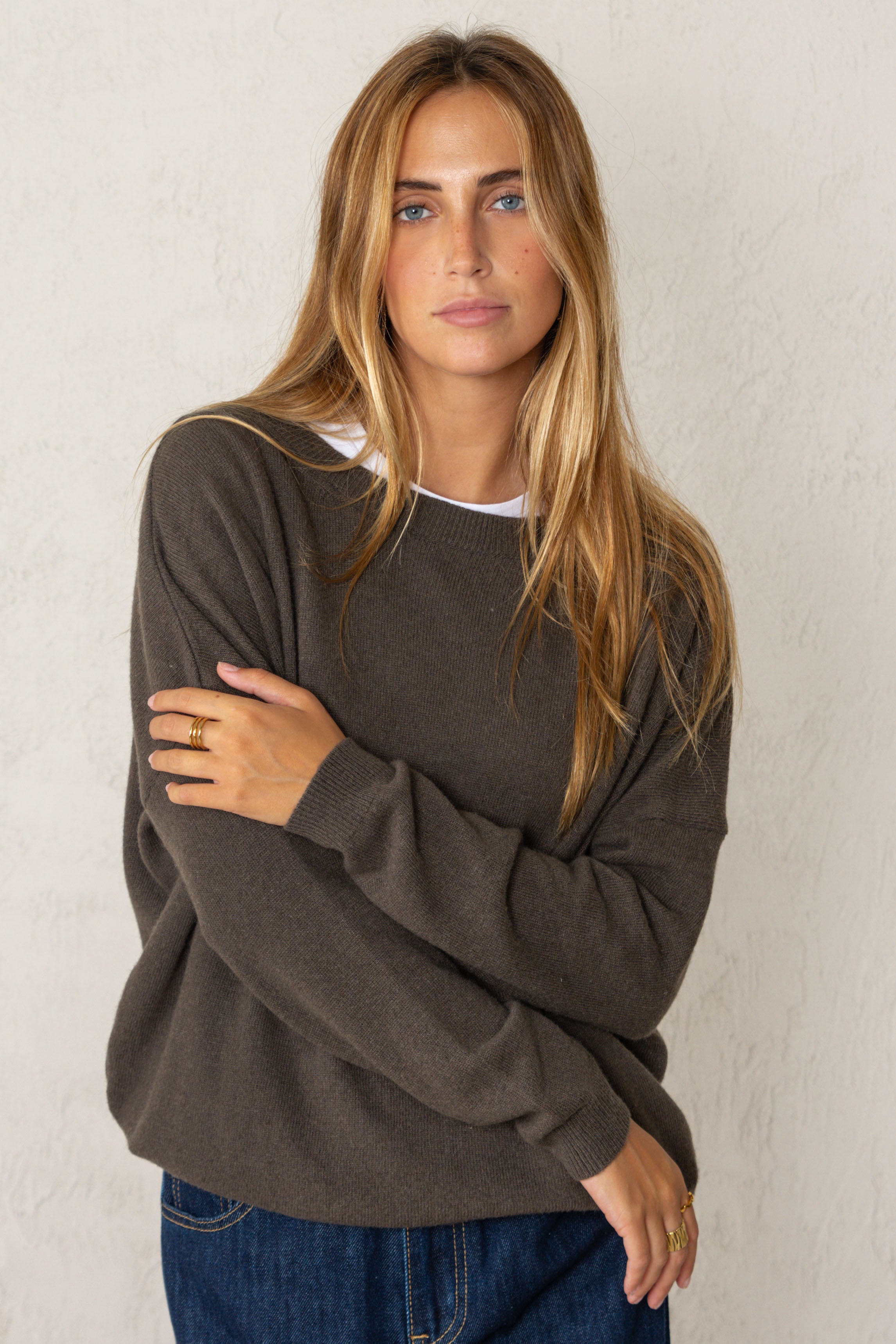 JERSEY PÍA // MARRÓN OSCURO