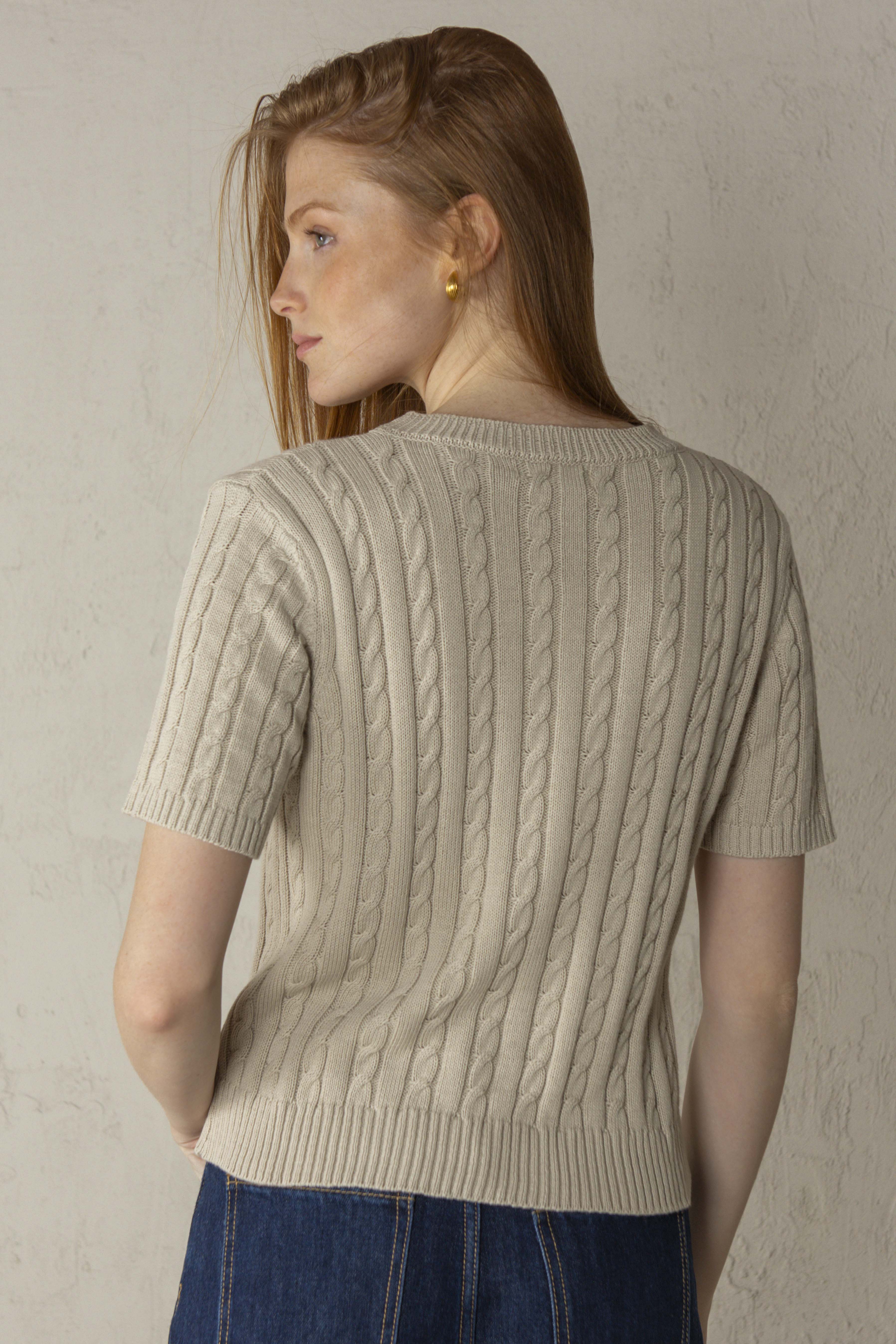 CELIA SWEATER // BEIGE