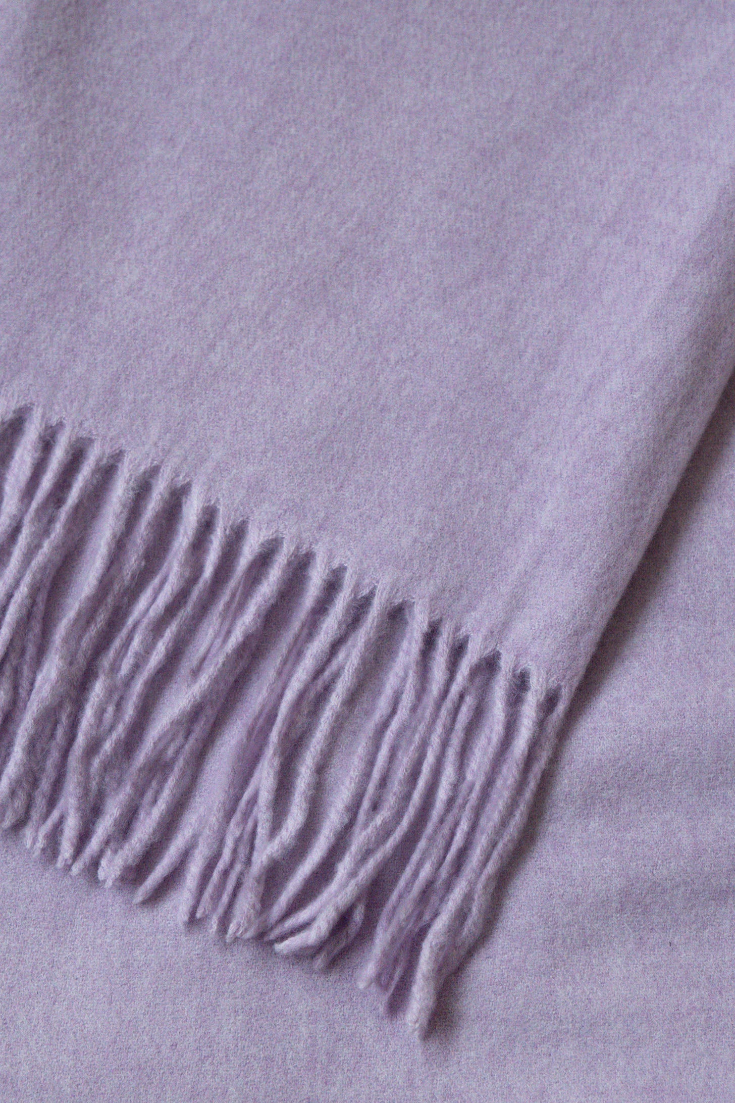 CASHMERE SCARF // LILAC
