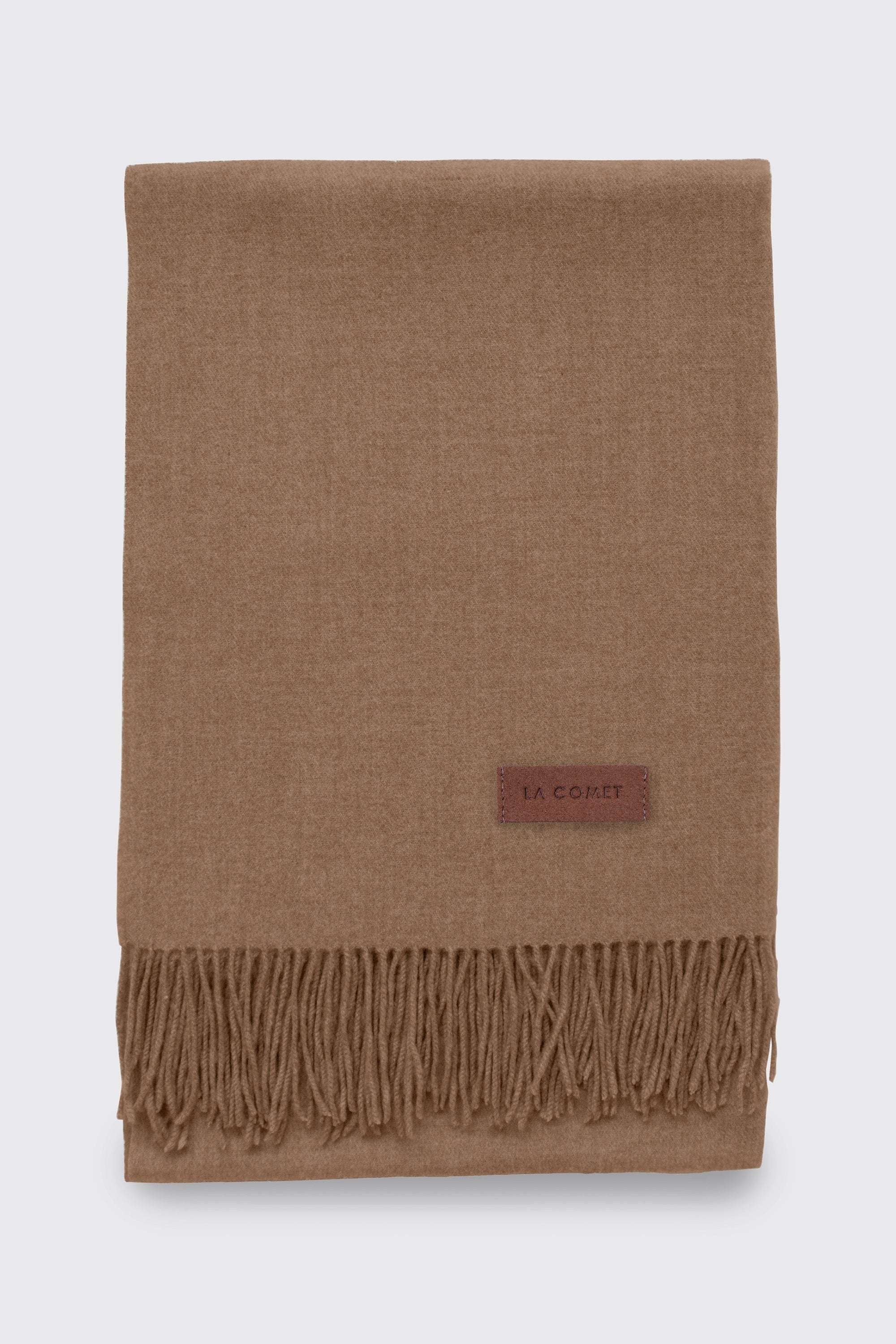 CASHMERE SCARF // BROWN