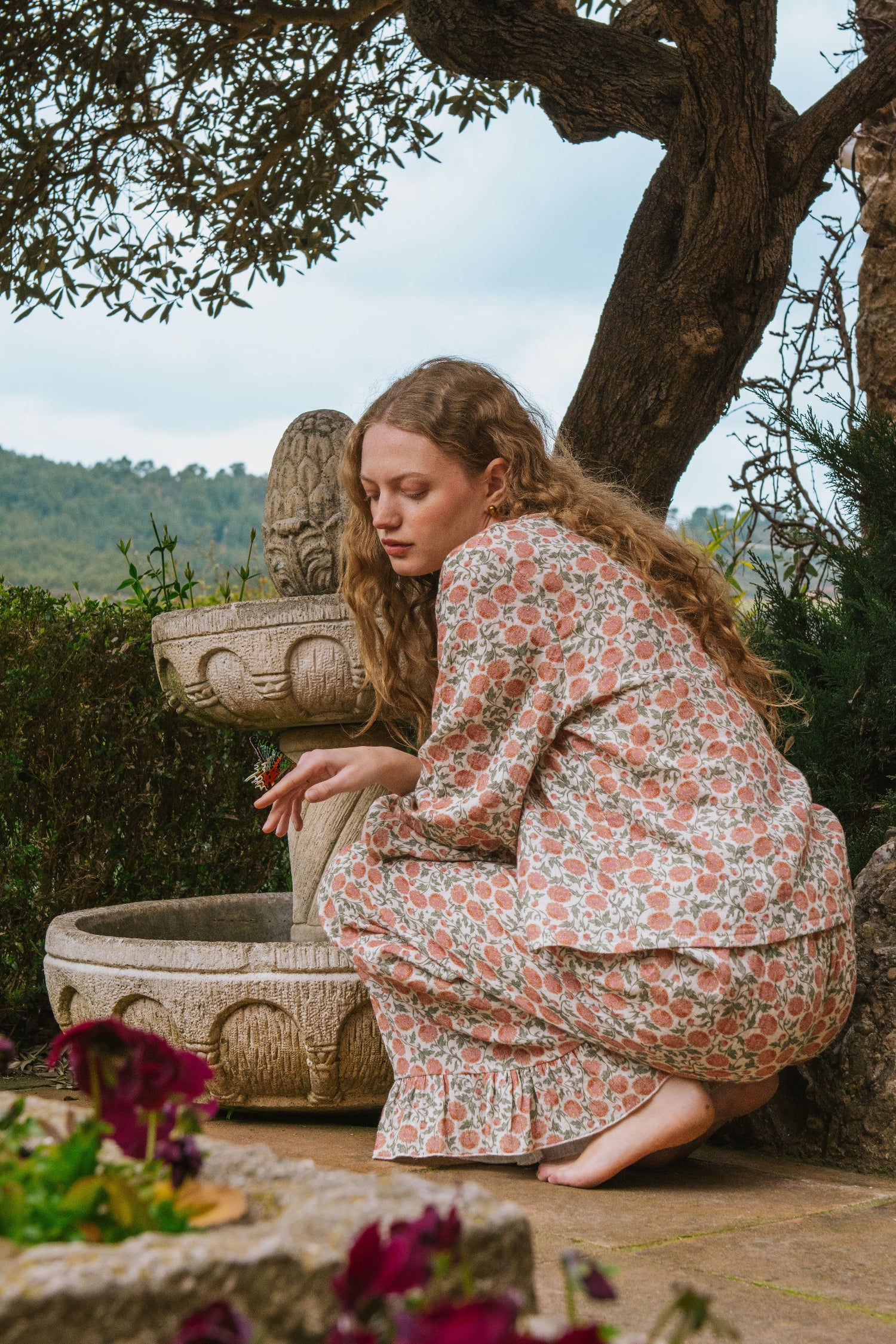 ELENA SHIRT // VINTAGE FLOWERS