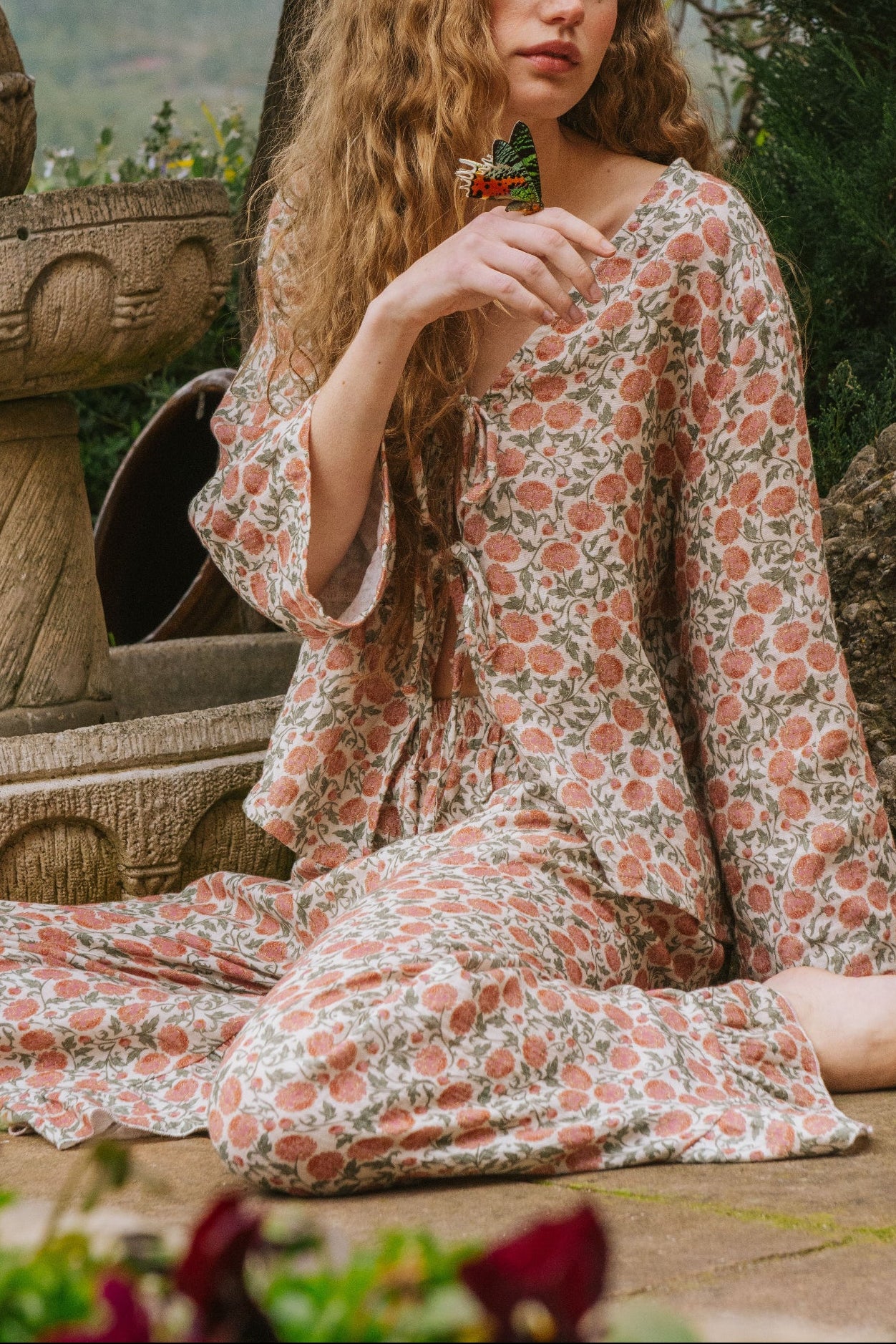 ELENA SHIRT // VINTAGE FLOWERS