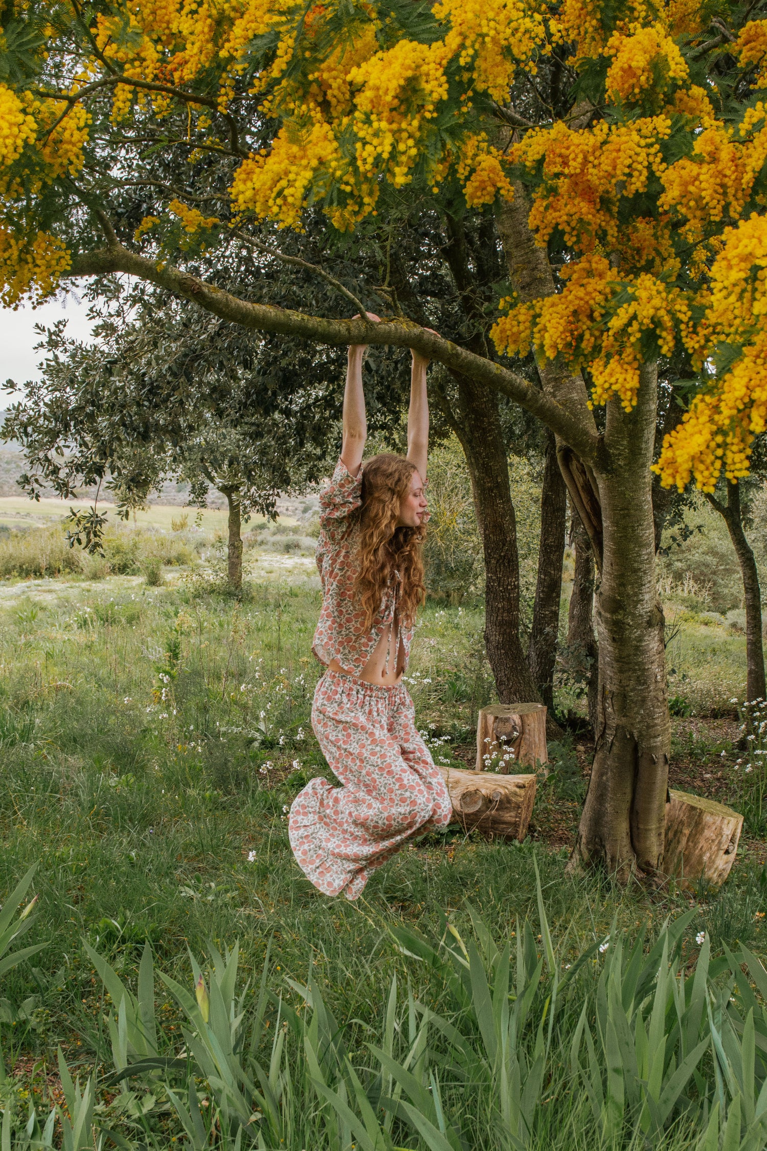 CHLOE PANTS // VINTAGE FLORAL