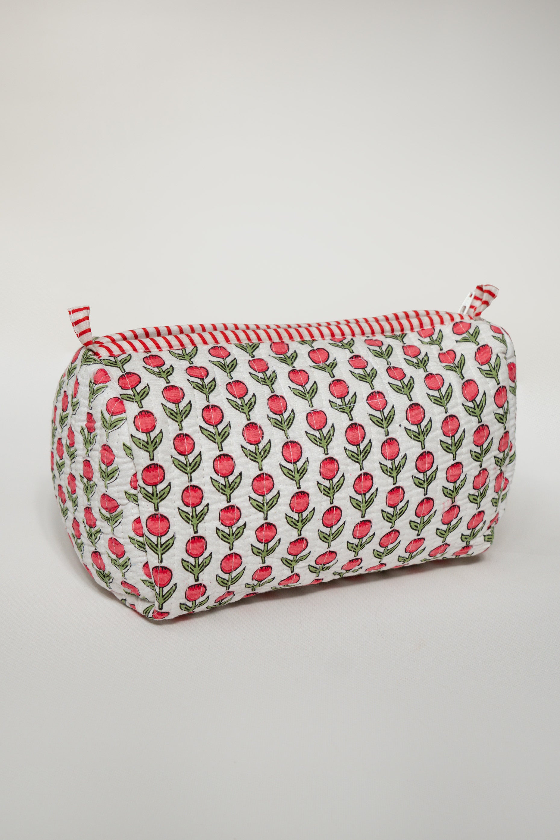 NECESER GRANDE // FLORES MINI ROJO