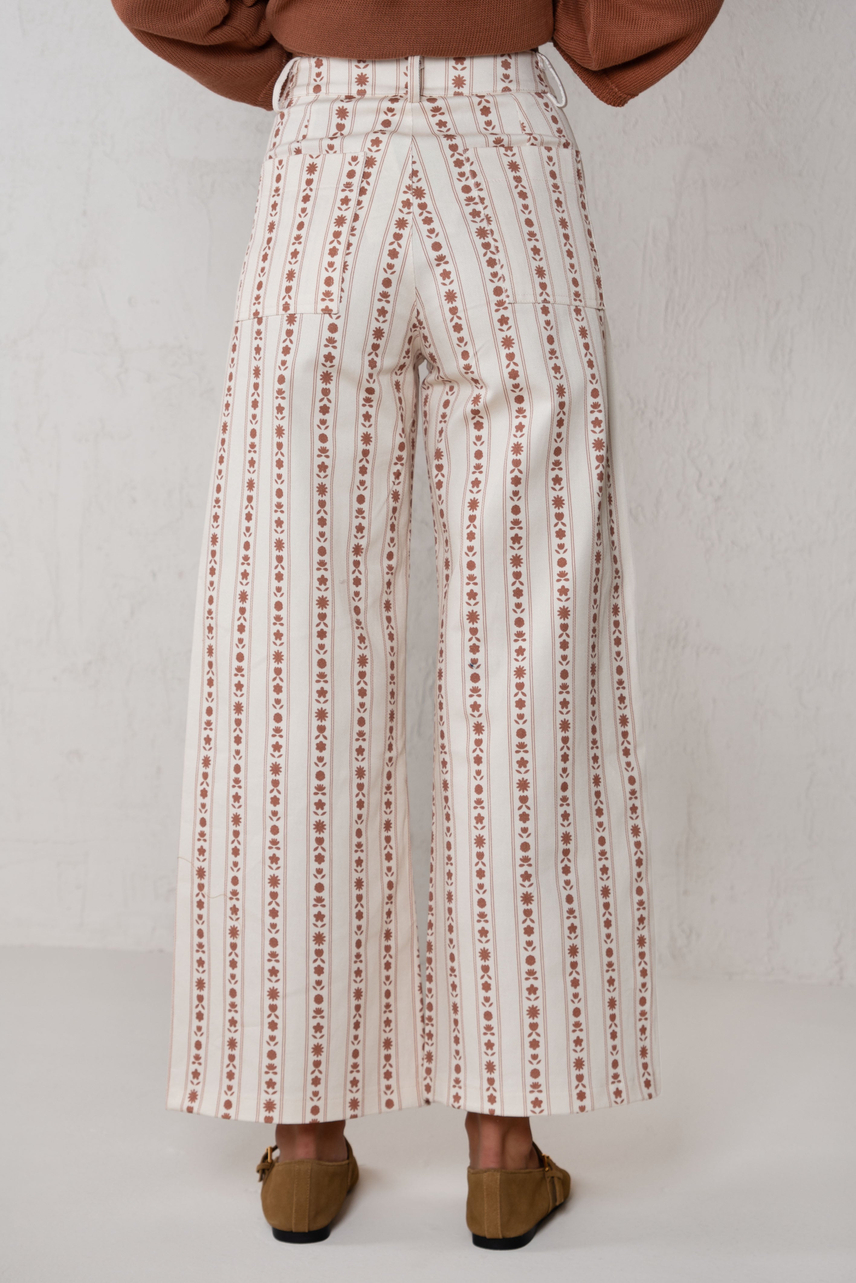 PAULA PANTS // TERRACOTTA FLOWERS