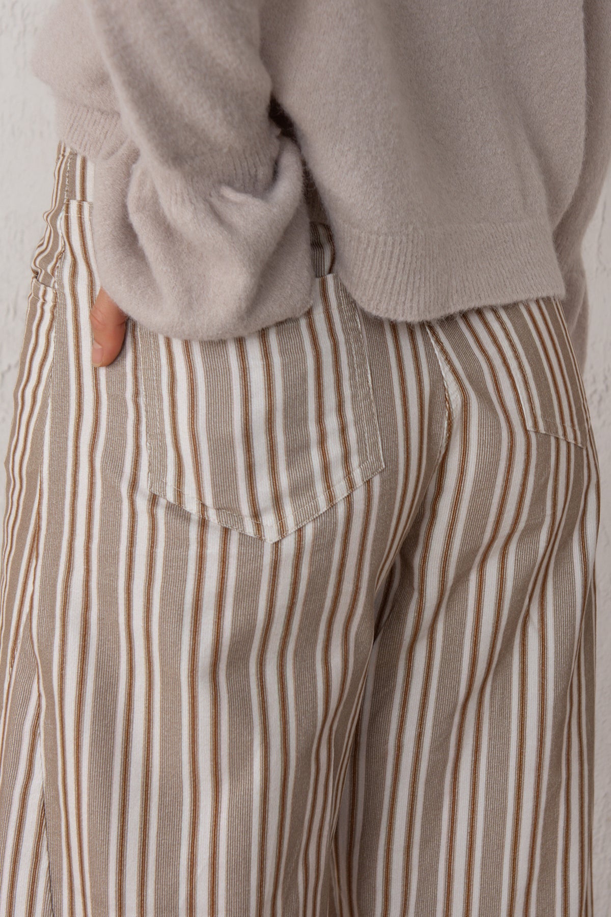 PANTALÓN GAIA // RAYAS TOFFEE