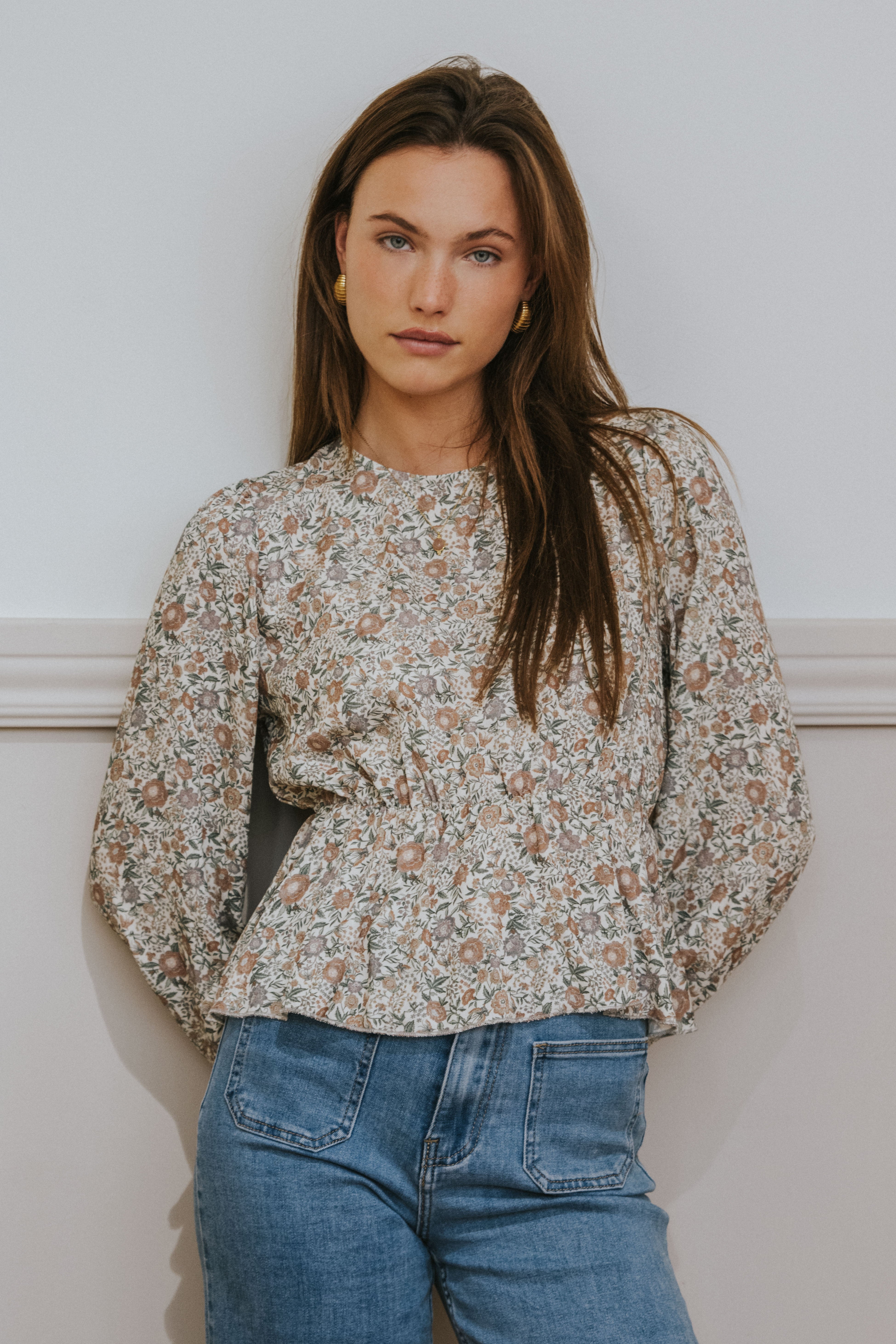 CAMISA PATTY // FLORES CRUDO