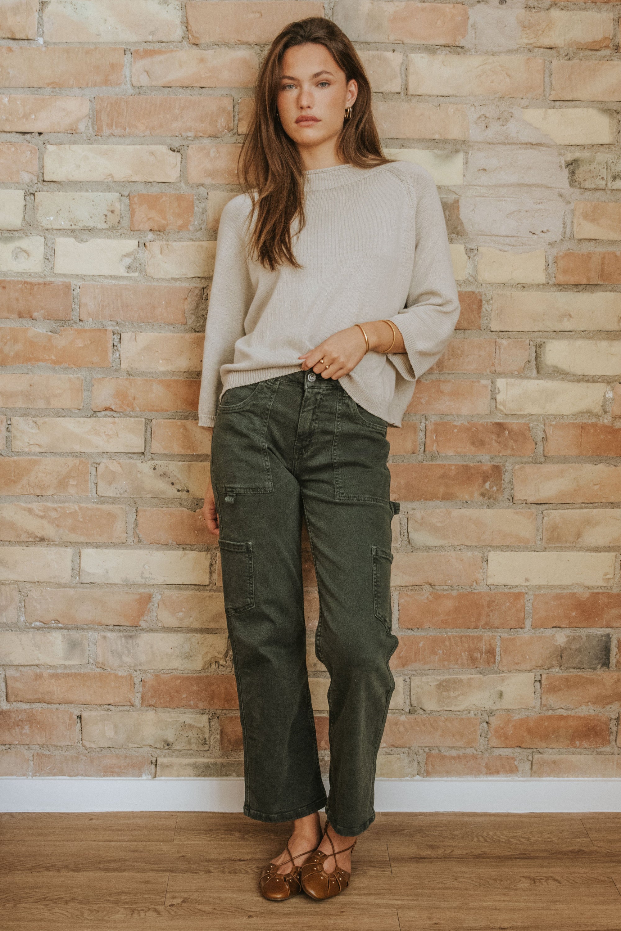 PANTALÓN MAFALDA // VERDE