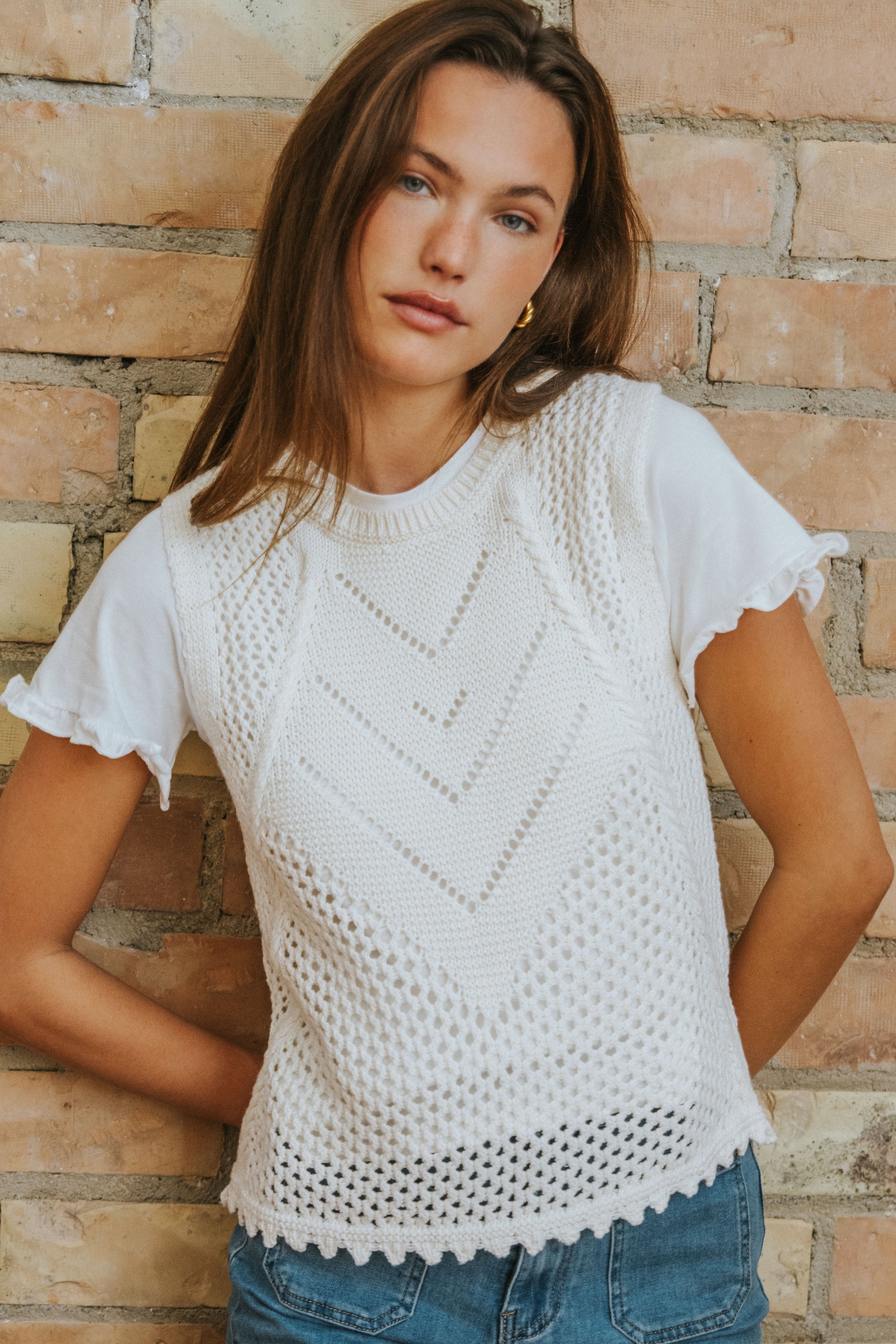 TOP MARINA // BLANCO