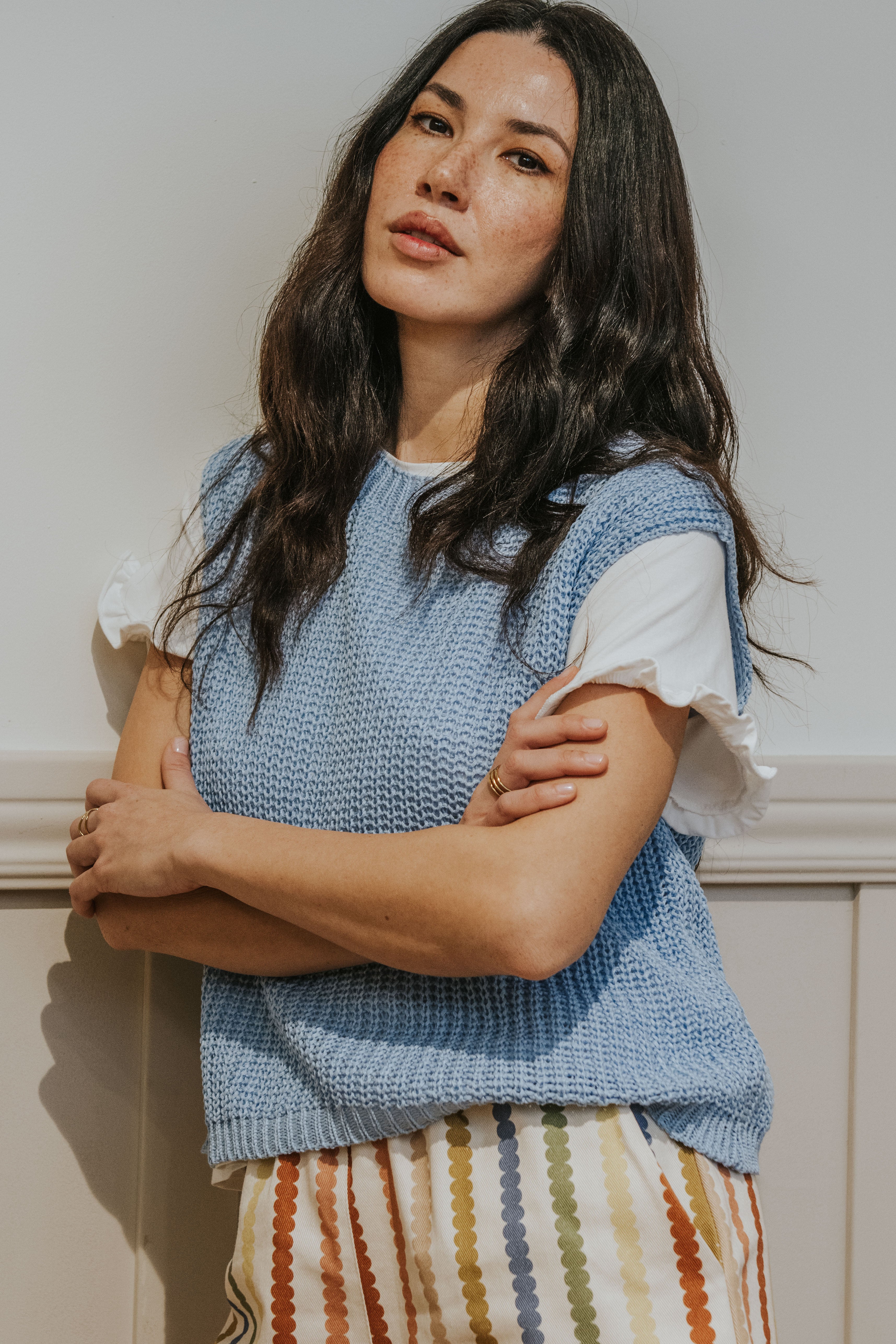 GILET MER // BLEU