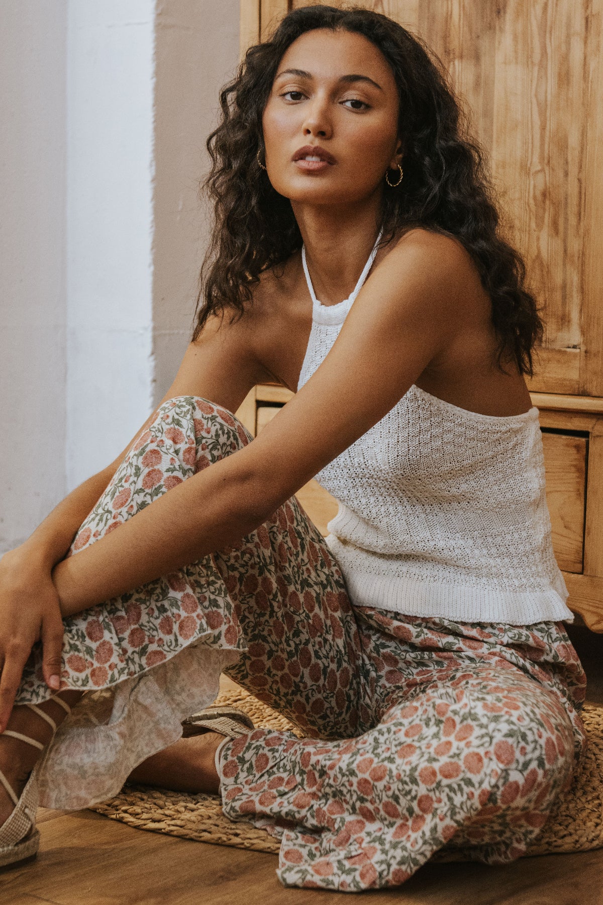 TOP INÉS // ECRU