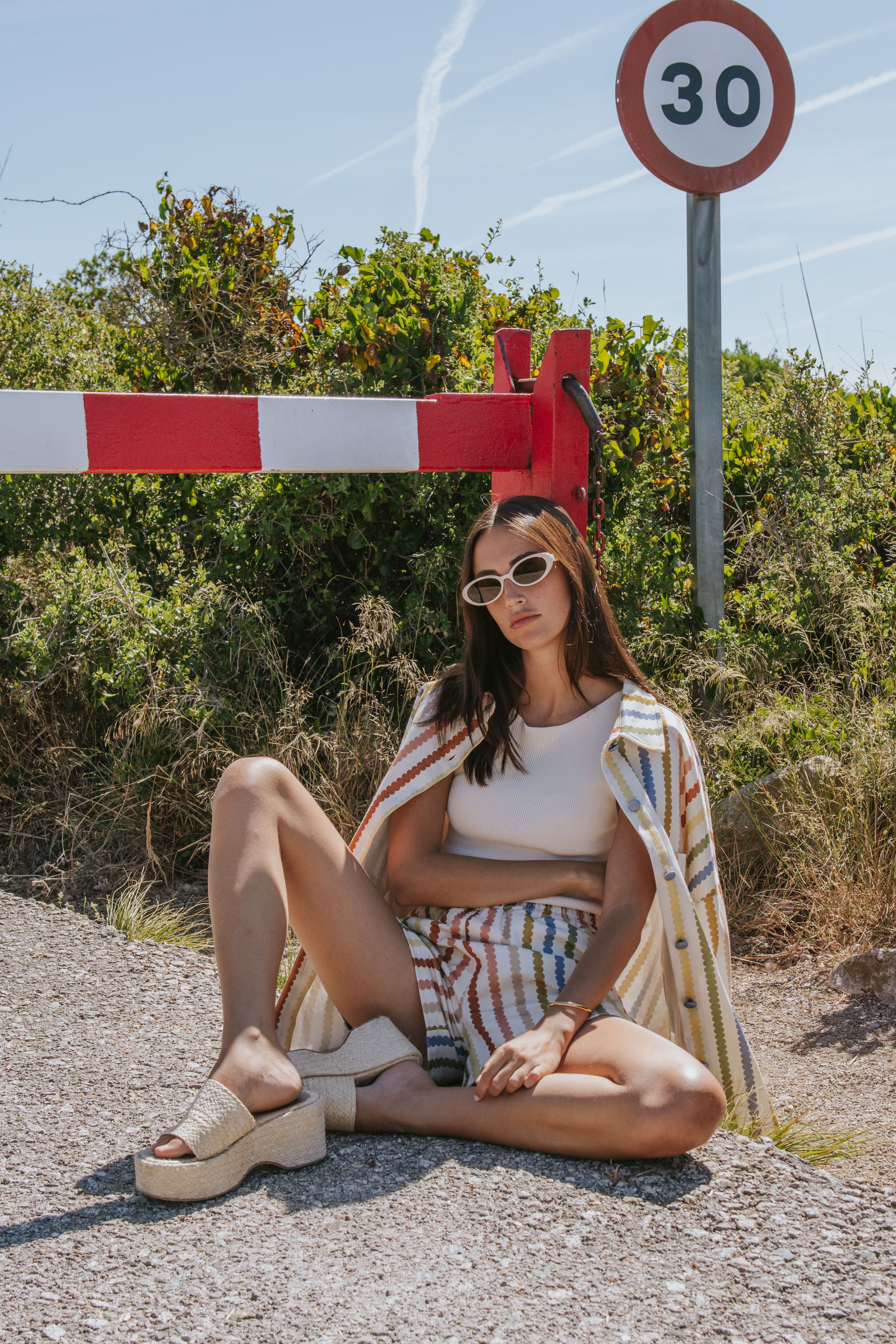 CHAQUETA CELIA // RAYAS DE COLORES