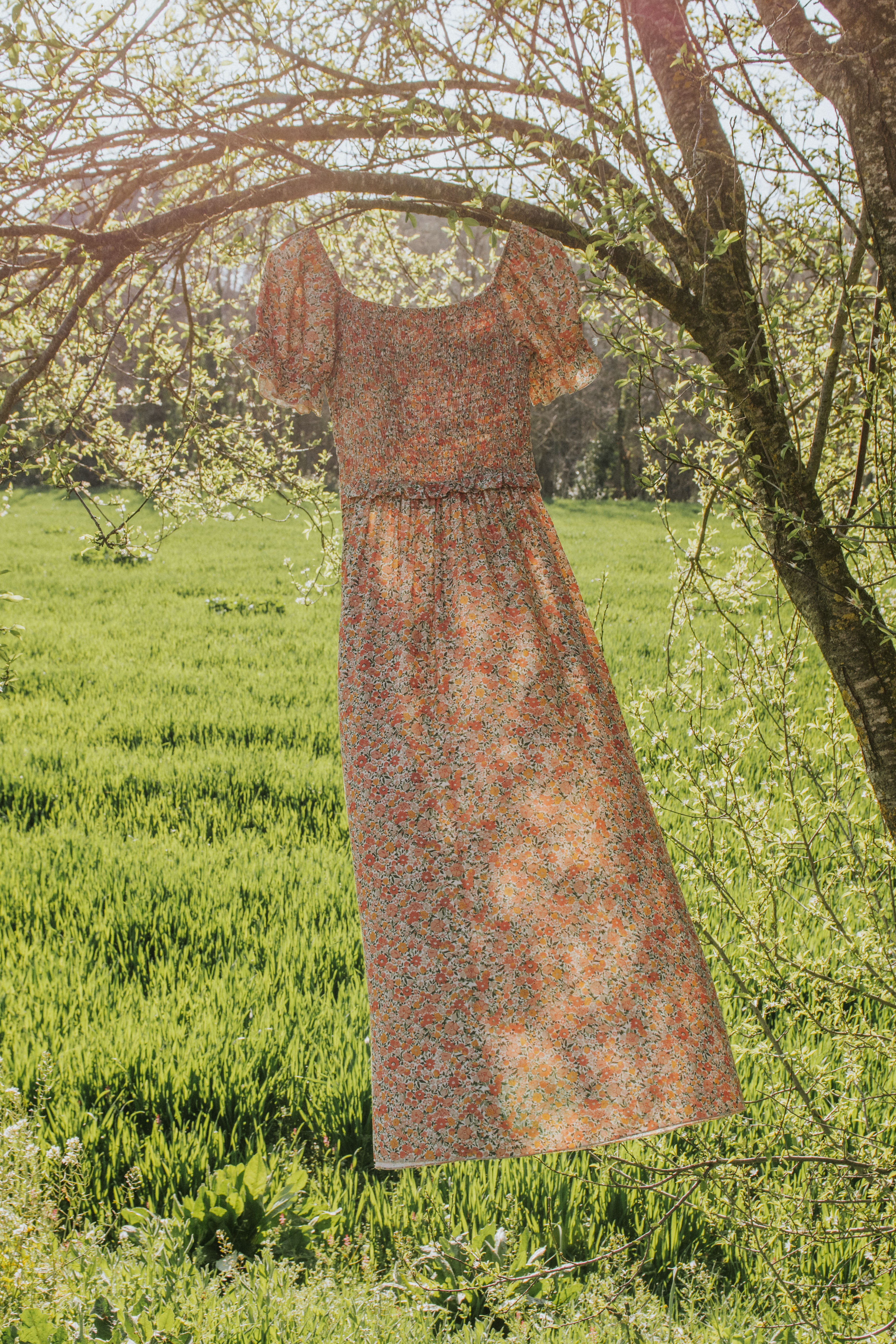 VESTIDO CATALINA // FLORES LIBERTY