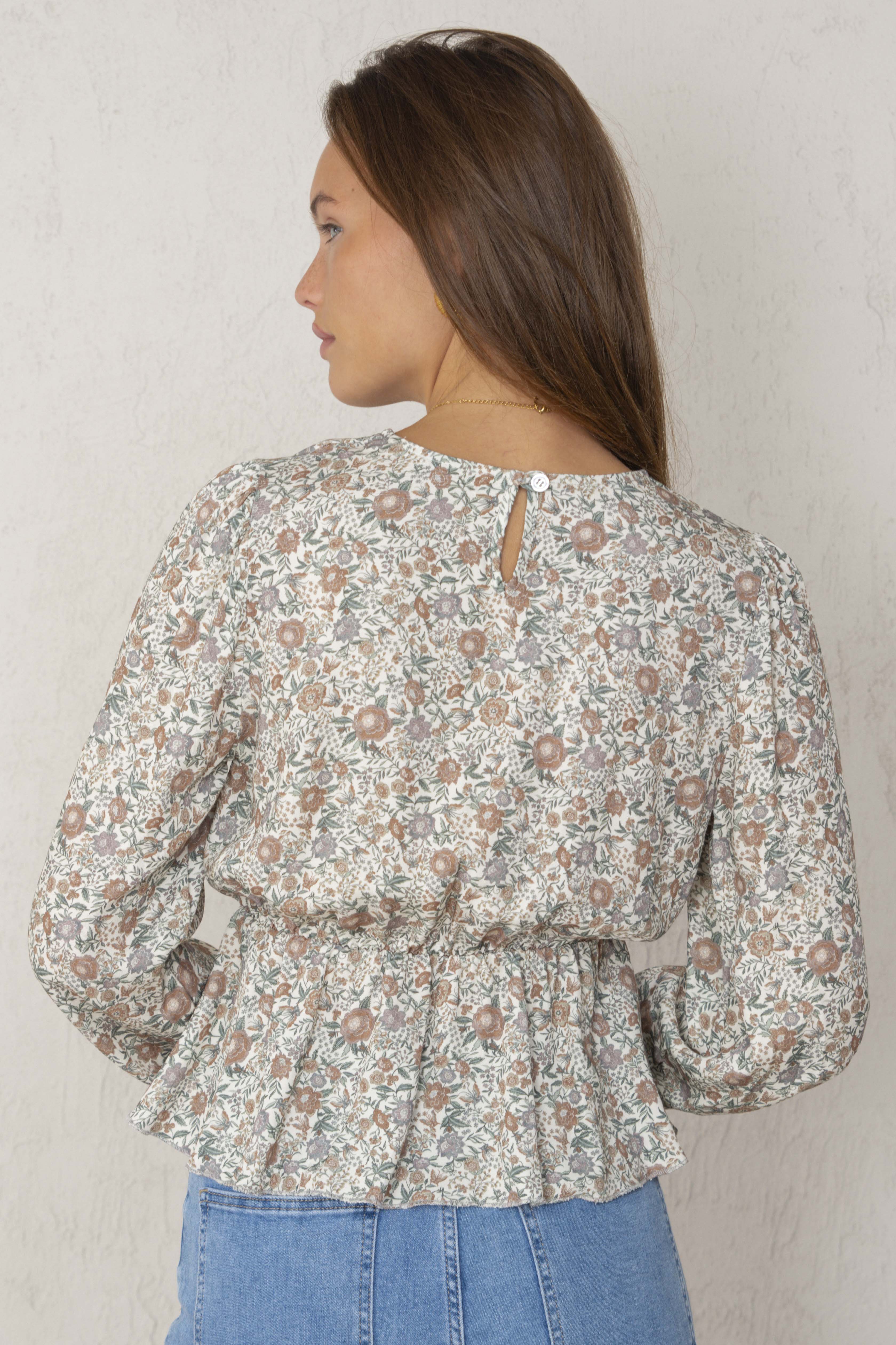 CAMISA PATTY // FLORES CRUDO