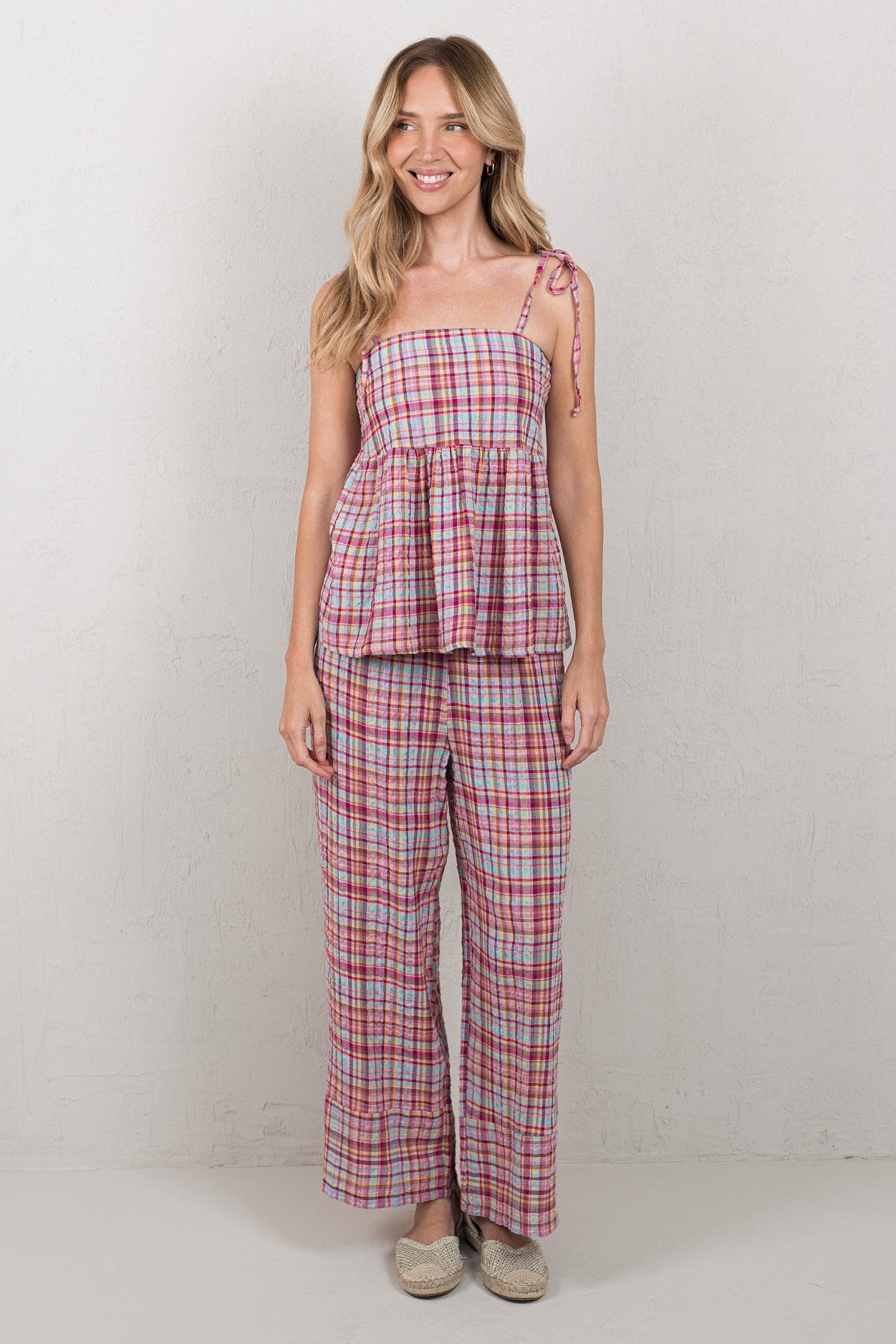 TOP BELÉN // TARTÁN ROSA